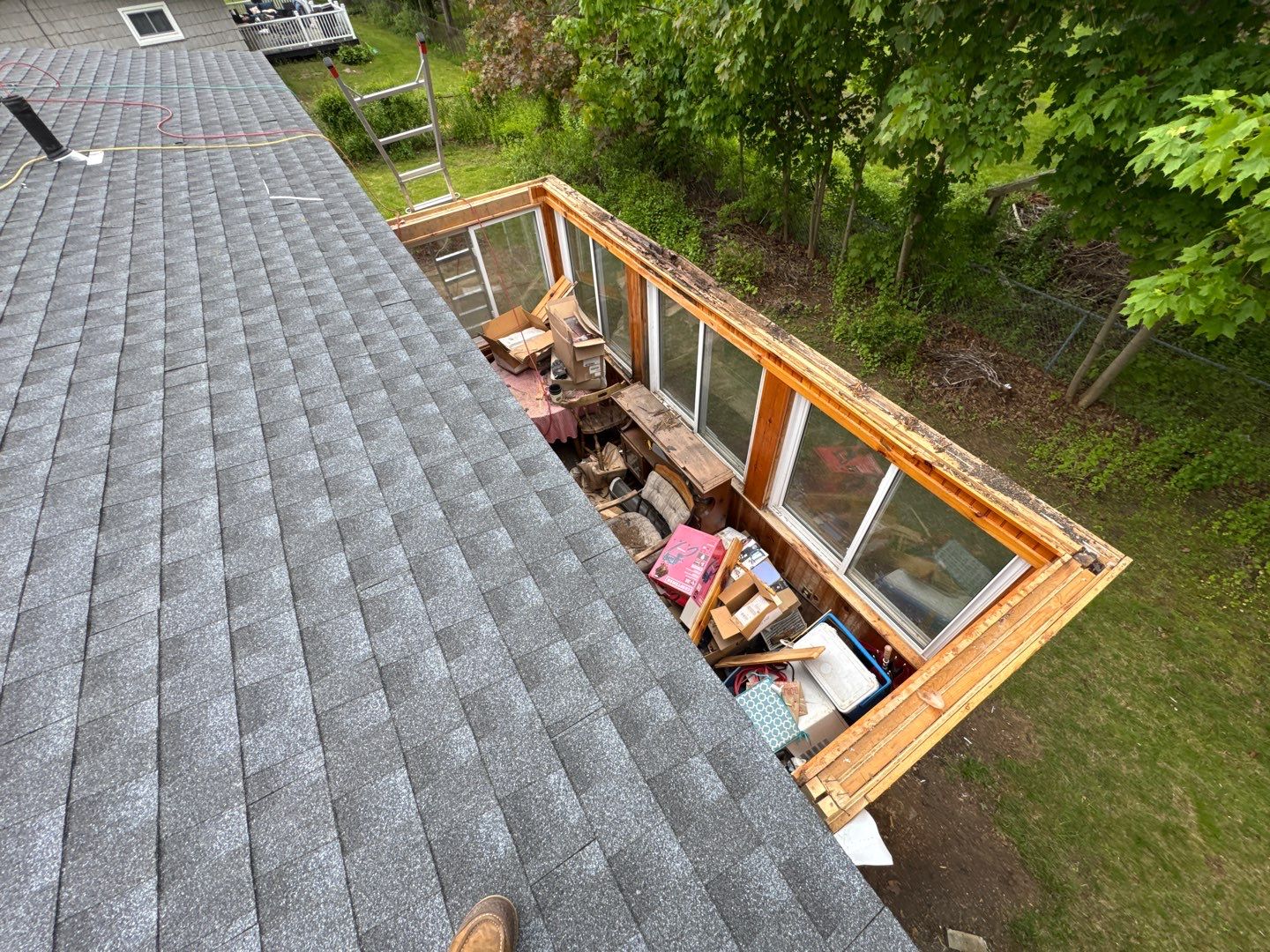 Full Roof Replacement & Rear Porch Makeover – A Stunning Transformation! by Sensible Home Solutions