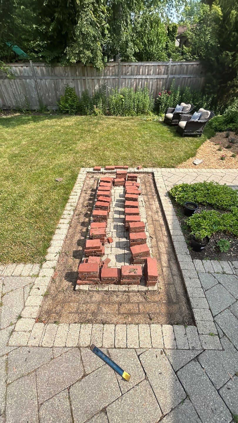 Brick paver clean, sand and seal.  using Surebond SB-1300 by Northern Power Washing LLC.