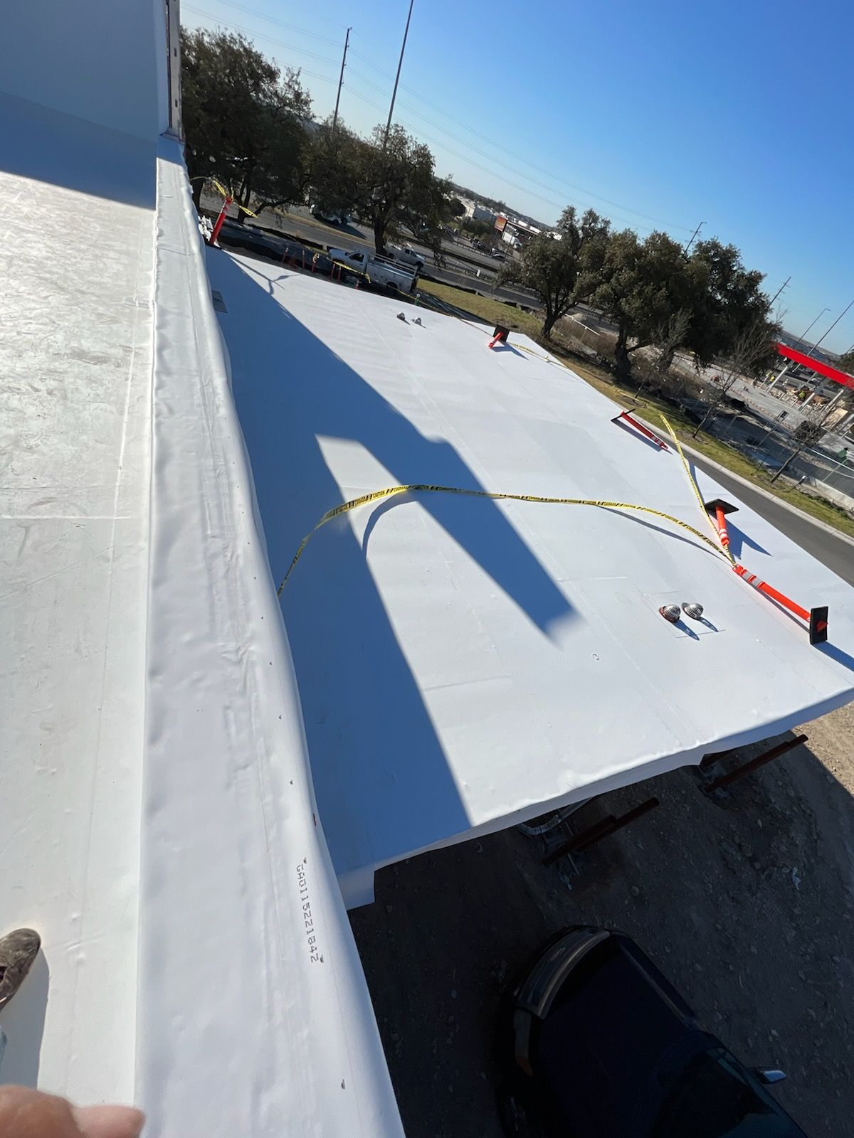 Bank of America Commerial Roof Installation using GAF TPO in Austin, TX by Roof Experts