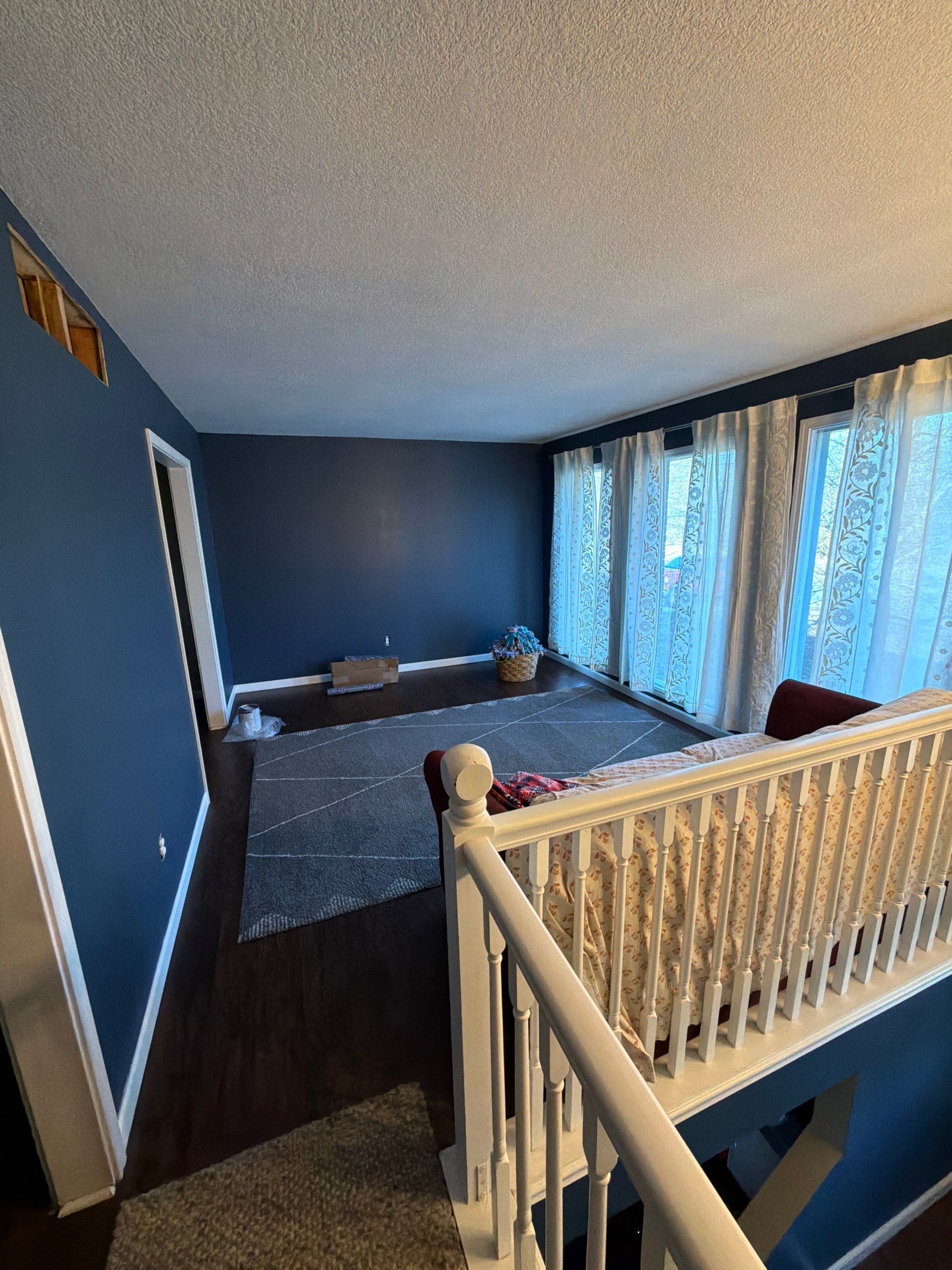 Gray to Navy by Pezley Painting