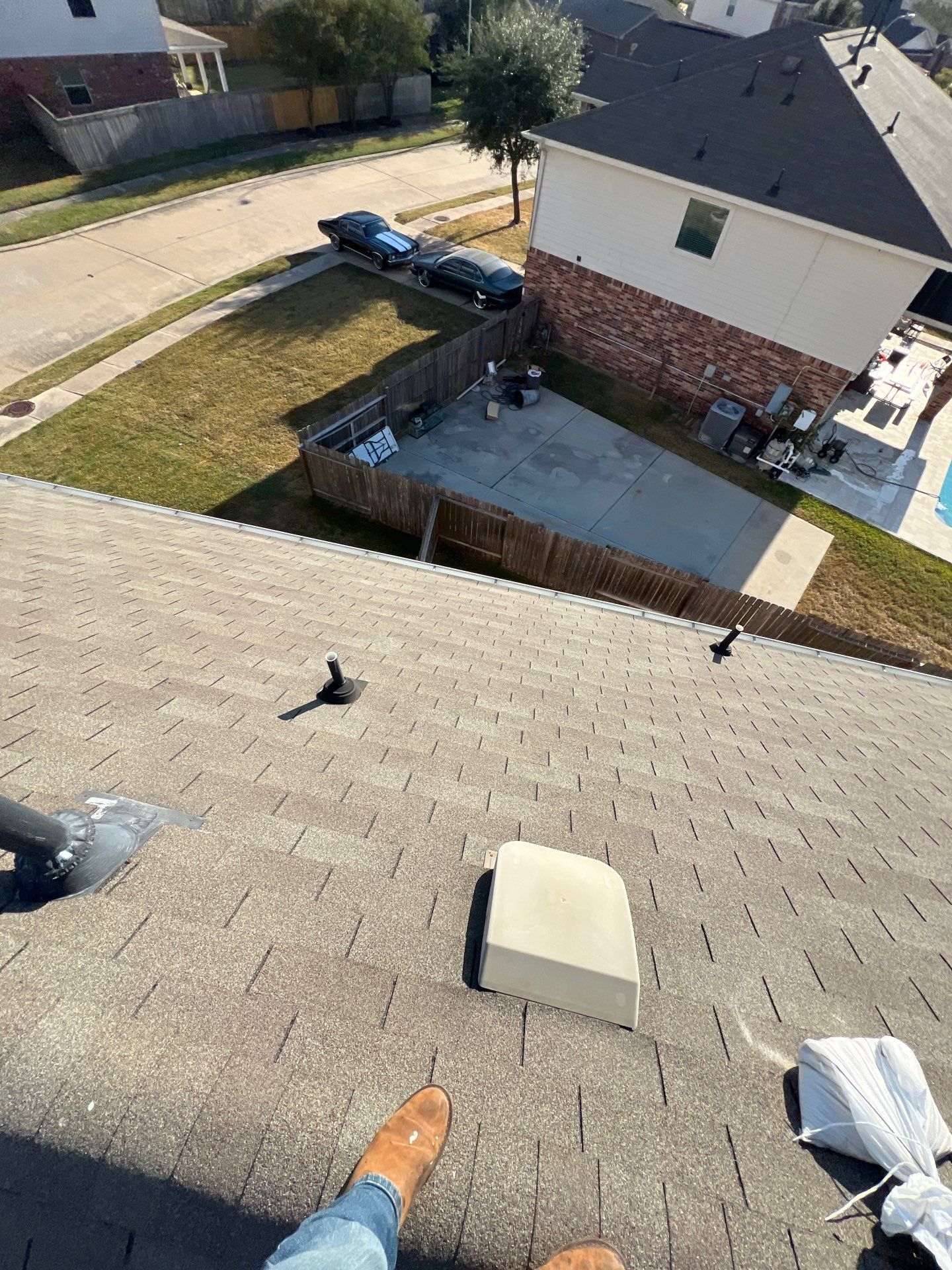 Residential Roofing Repair using Owen's Corning Duration (Lifetime) Shingles by Roof Repair Company