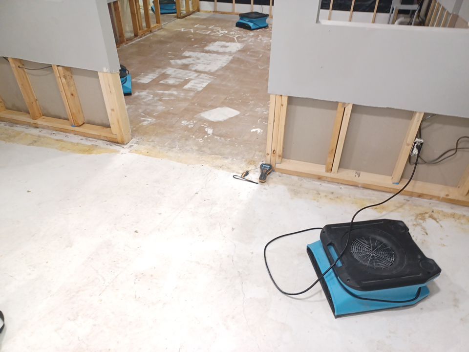 Project in City of the Village of Clarkston by EzDry Water Mitigation & Property Restoration