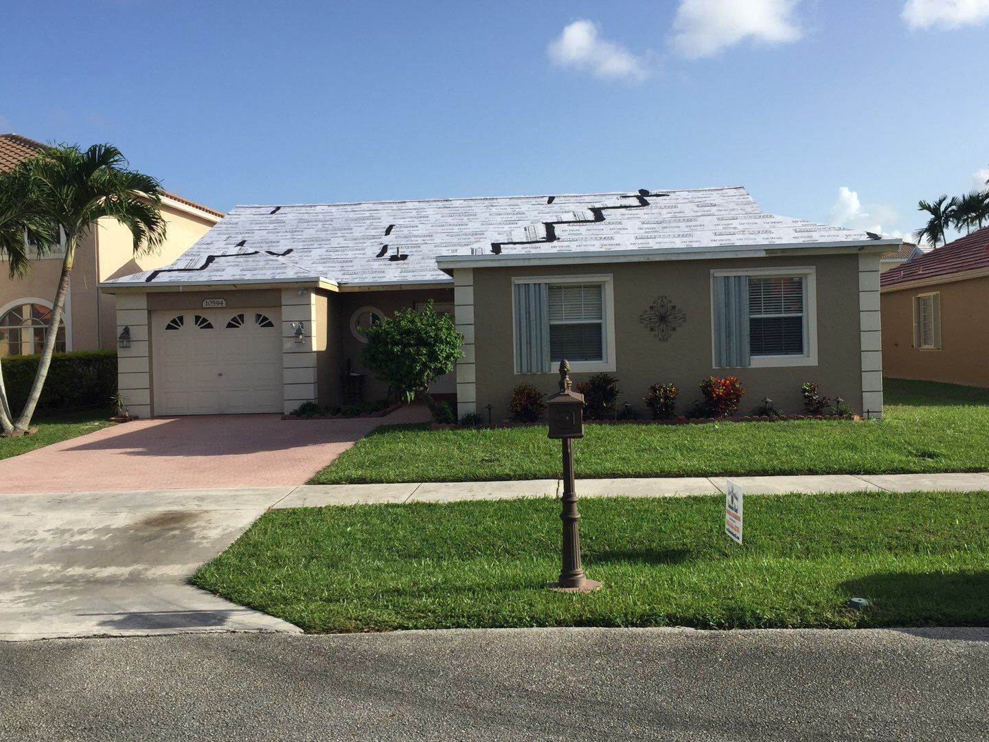 Residential Roofing Installation using Eagle Roofing Tile by BLUES BROTHERS ROOFING
