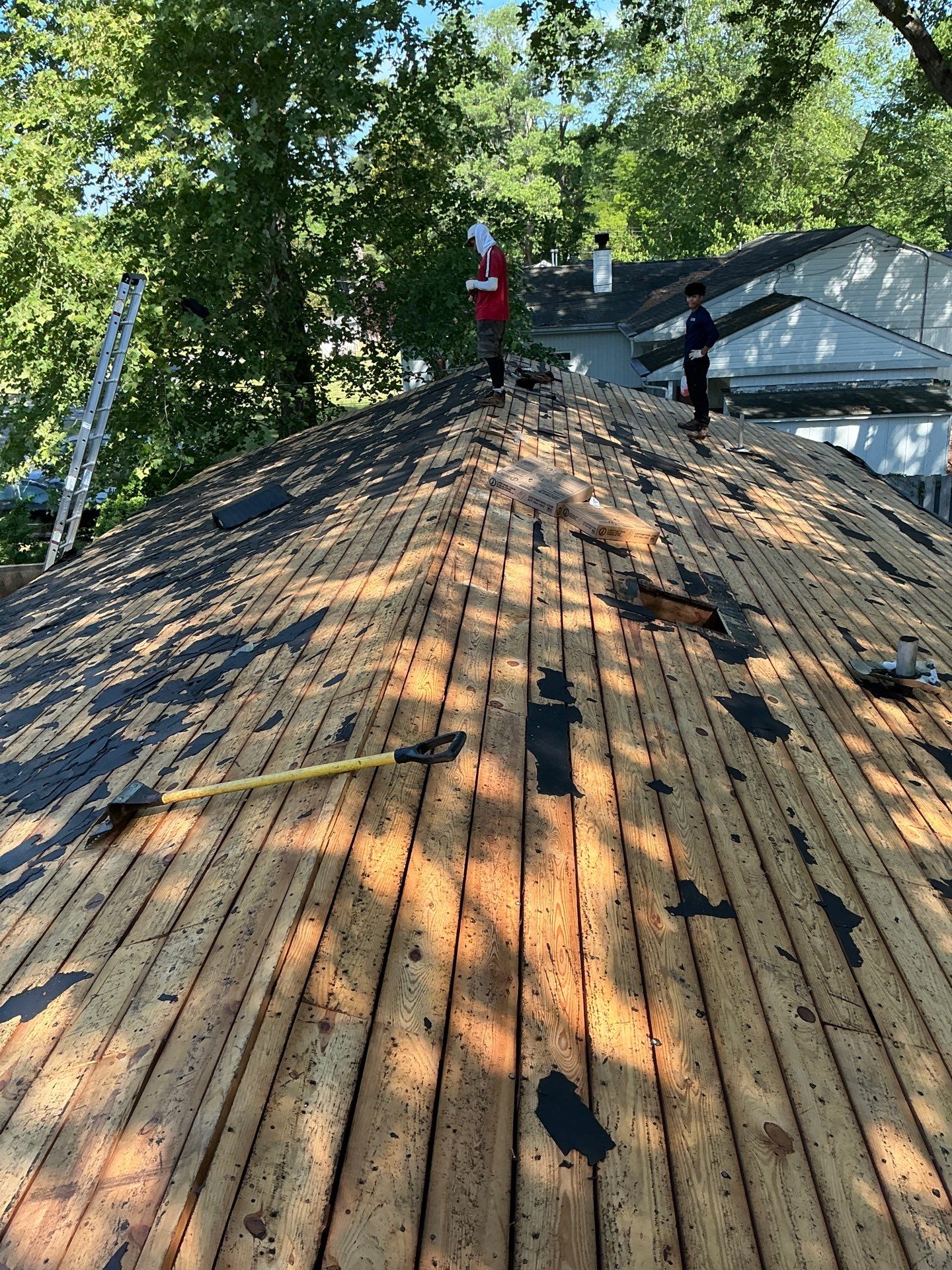 Asphalt Shingle Roof Replacement for Williamsburg Residential Property by Cade Construction