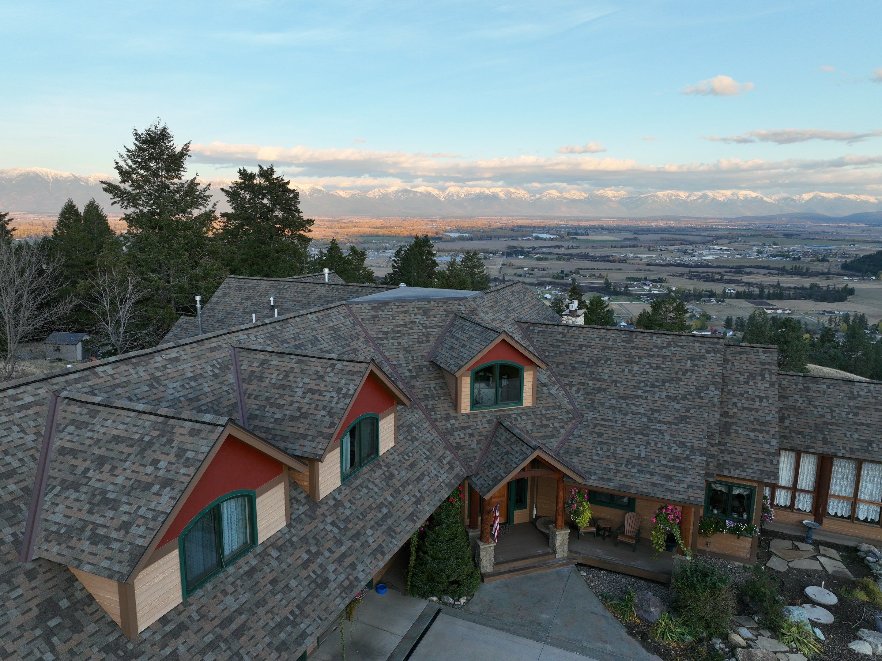 Owens Corning TruDefinition Duration - Aged Copper by Montana Roofing Solutions