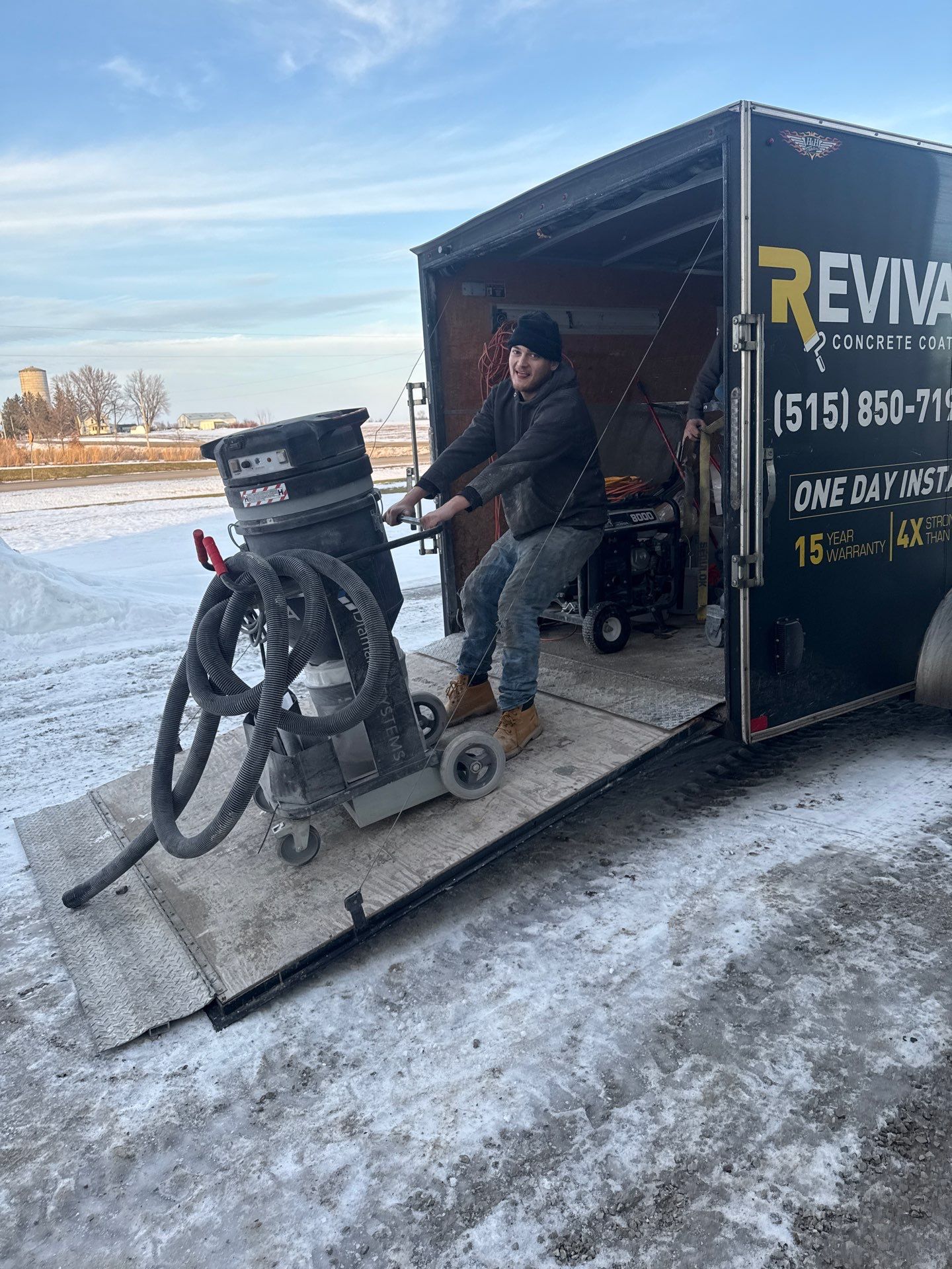 Protect and Enhance Your Commercial Floors by Revival Concrete Coatings, LLC