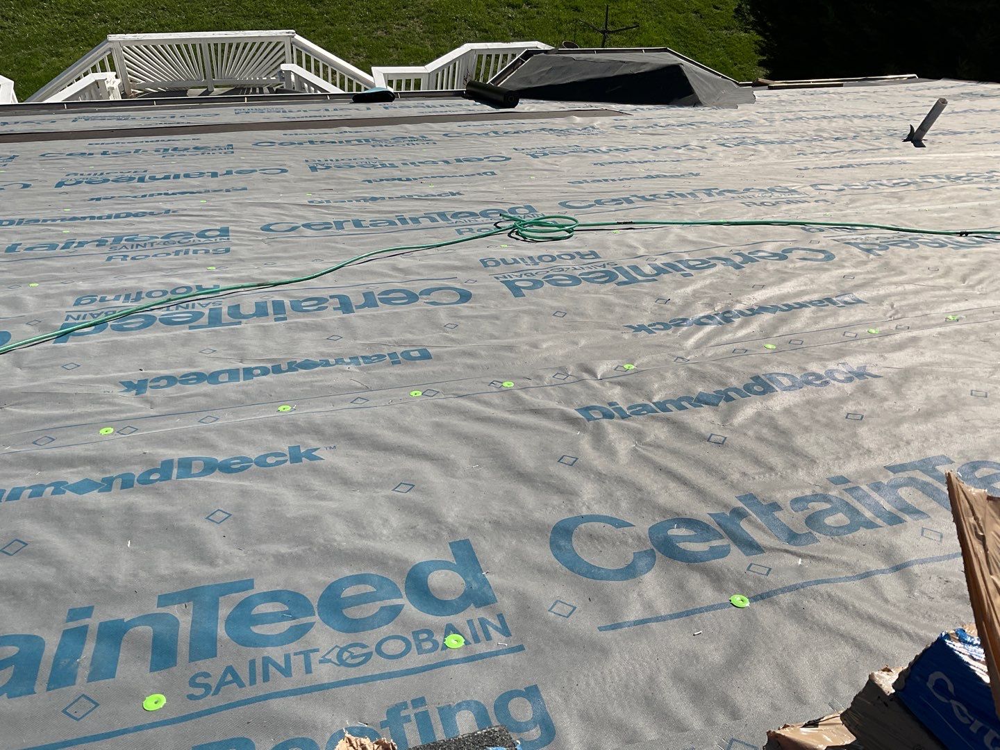 Residential Roofing Installation by Alpha Design Services