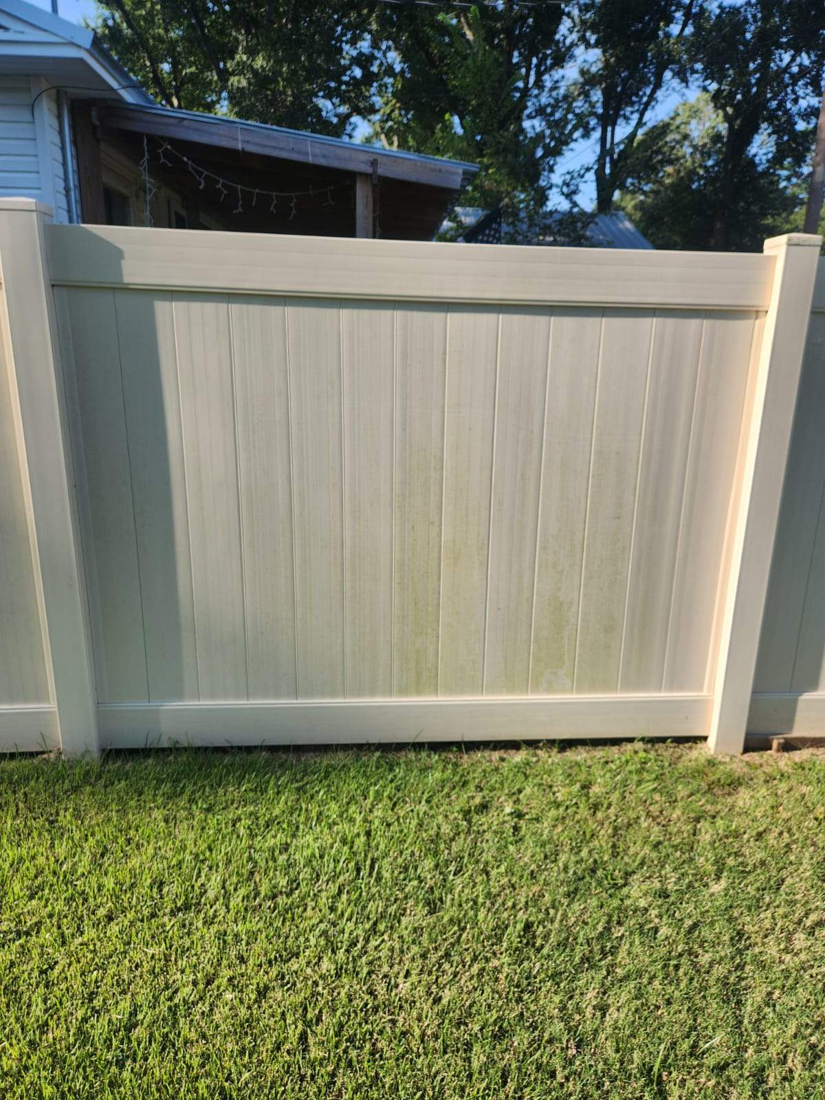 Fence Soft Wash by College Bros Outdoor services