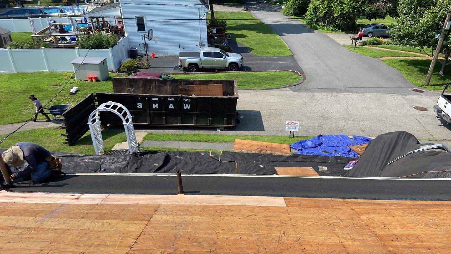 Residential Roofing Installation using GAF Timberline HDZ by Sensible Home Solutions