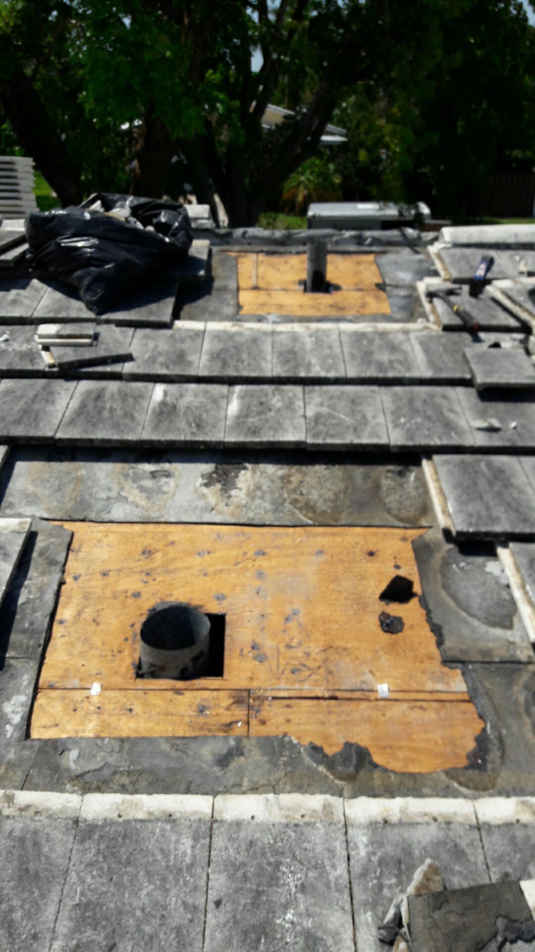 Concrete Tile Roof Repair and Fascia Restoration in Delray Beach by Aastro Roofing