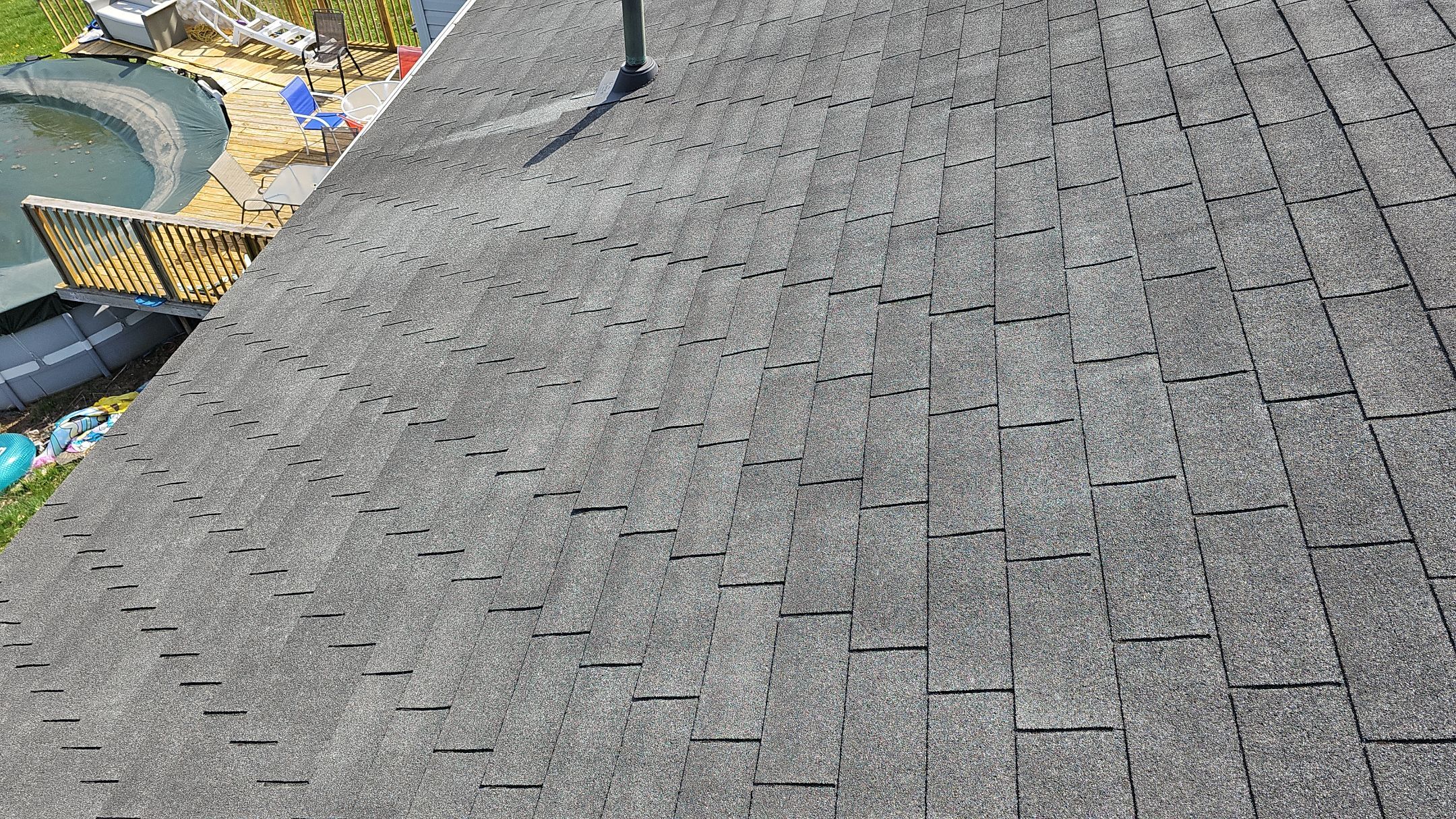 ATLAS PINNACLE HP W/SCOTCHGARD COLOR: BLACK SHADOW by Eagle Eye Roofing