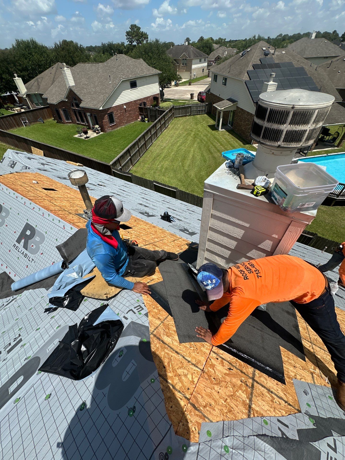 Roof Replacement in Dickinson TX by Roof Repair Company