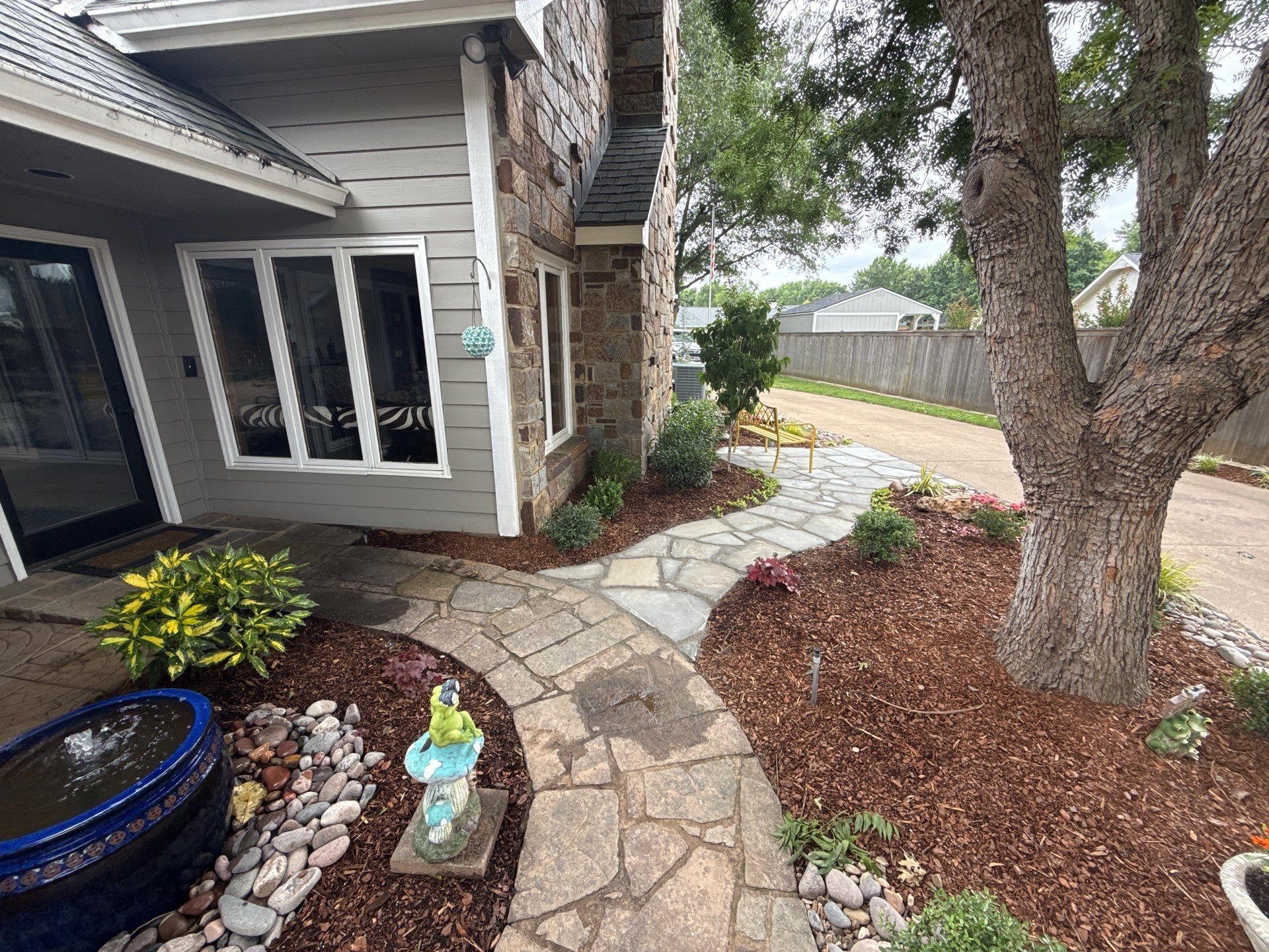 Project in Tulsa by Greenscapes Outdoor