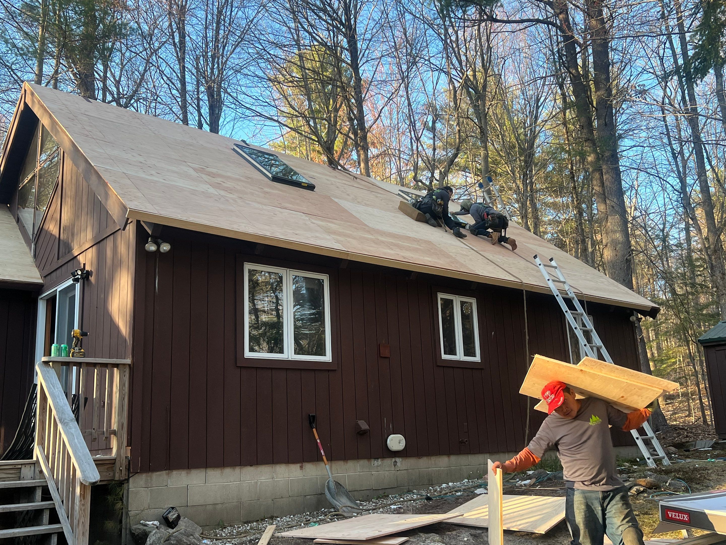 Metal Roof In Moultonborough, NH by Tall pine roofing