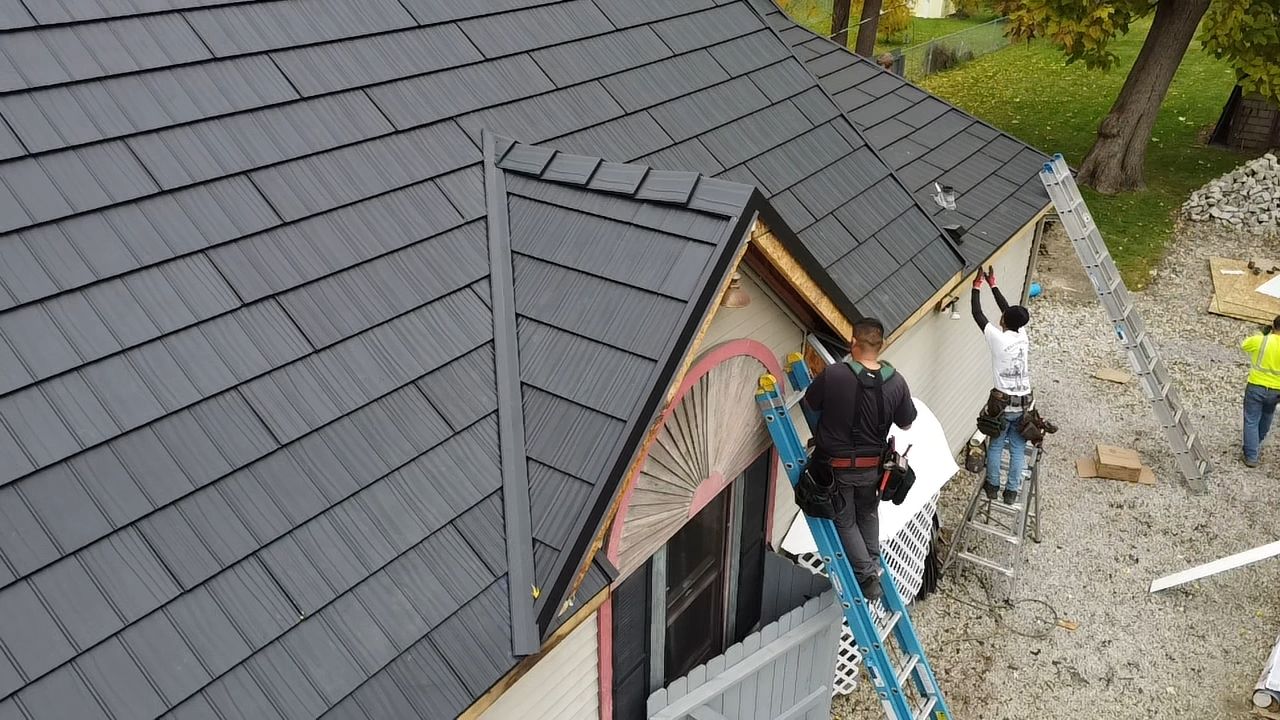 Full Tear-Off Metal Shake Roof Installation – Fort Wayne, IN by 4Ever Metal Roofing