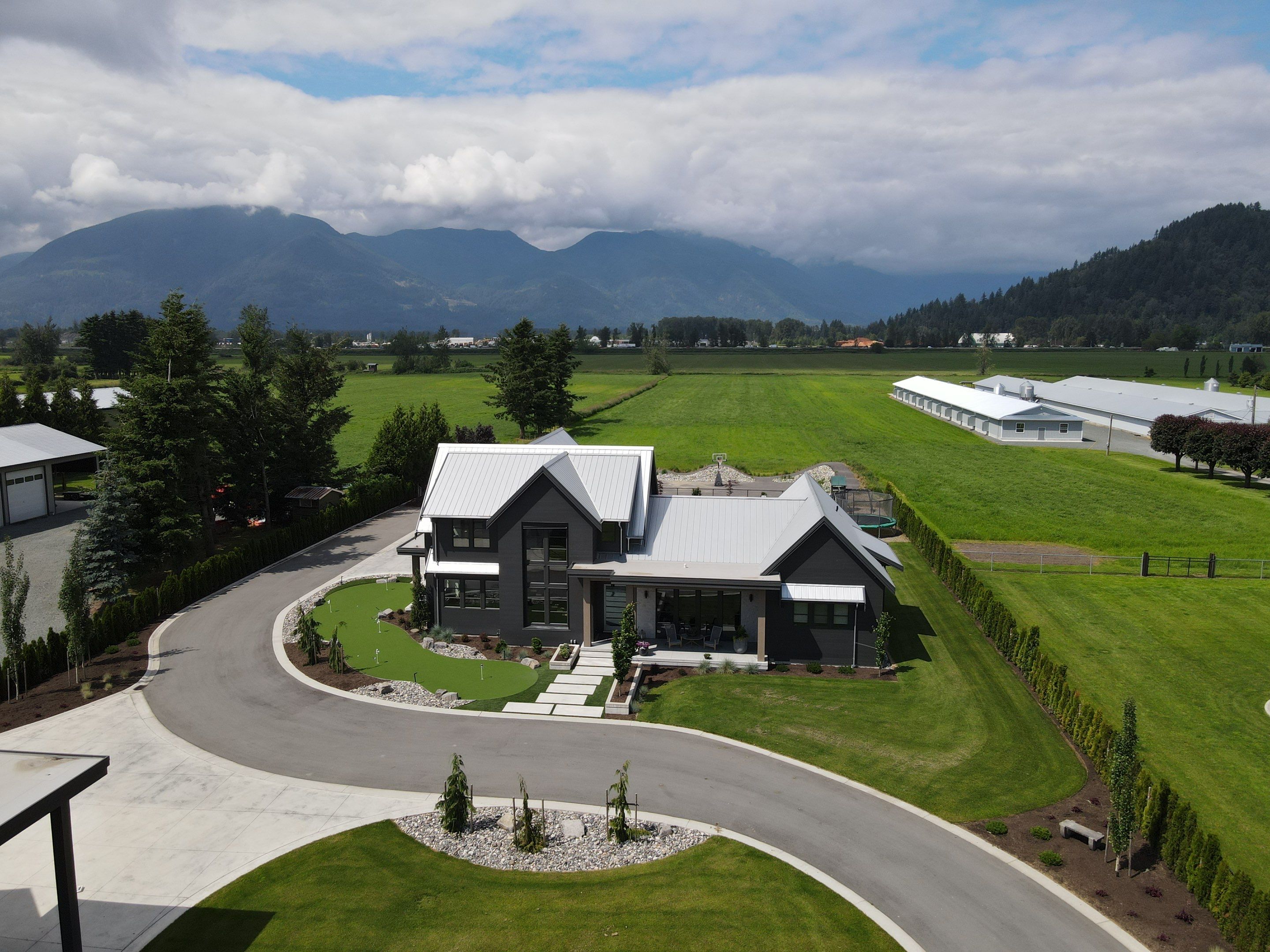 Residential Roofing Installation using 12" Prolok metal  by Top Notch Roofing Inc