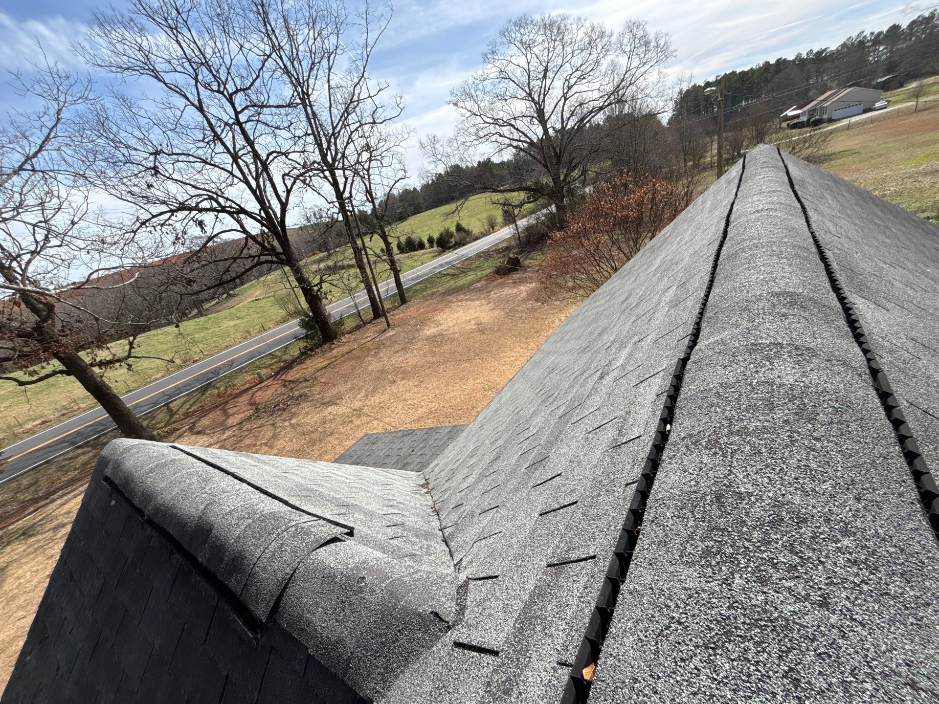 Landmark Asphalt Shingle Roof Replacement and Decking Repair in Belton by Roofers LLC