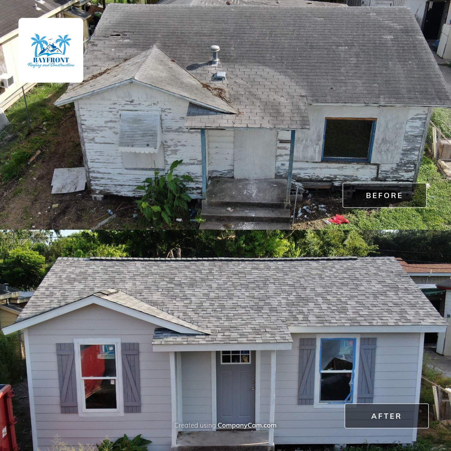 Rental Remodel by Bayfront Roofing and Construction