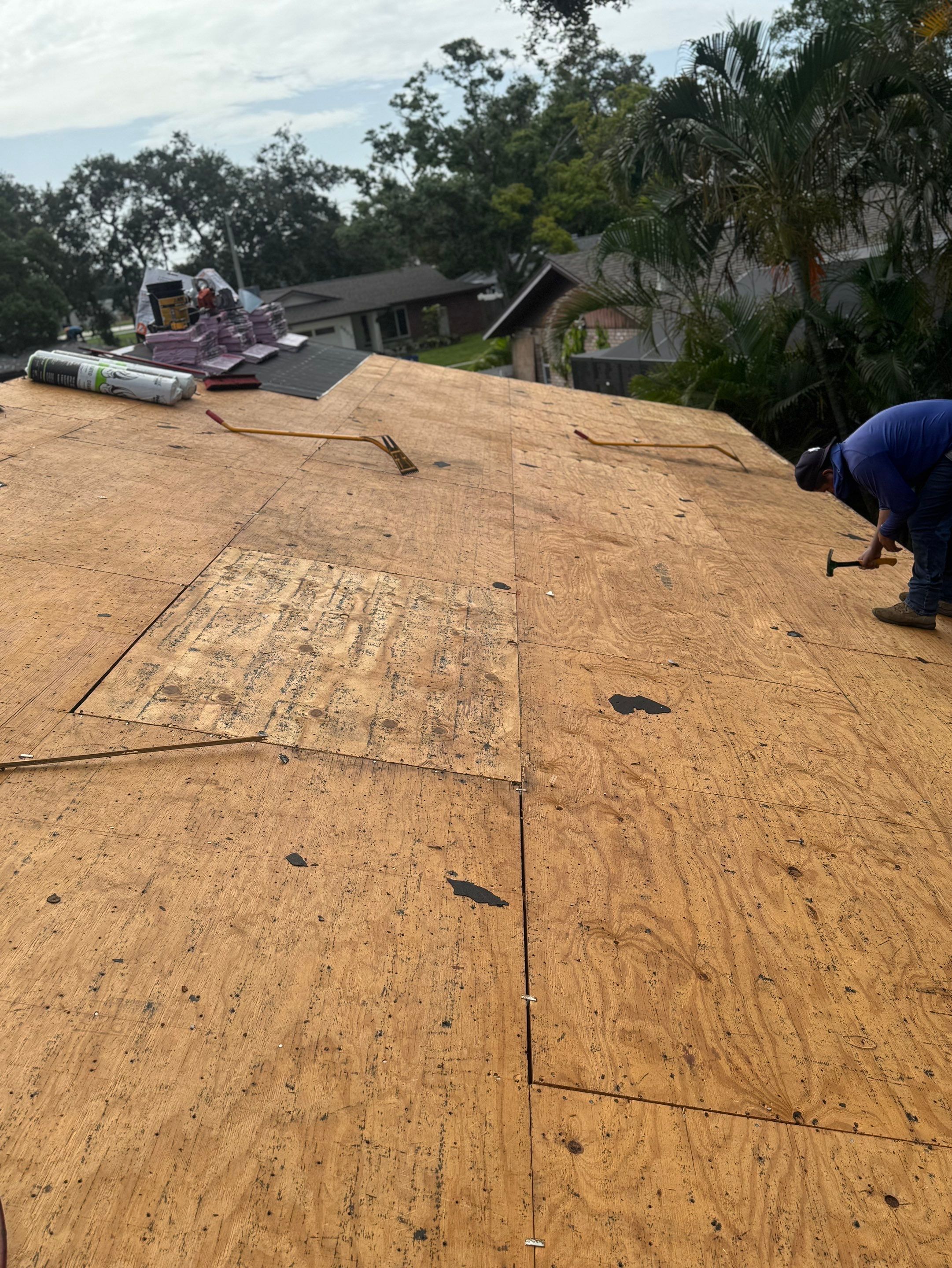 Project in Pinellas Park 33781 by Mitchell Roofing Company LLC 