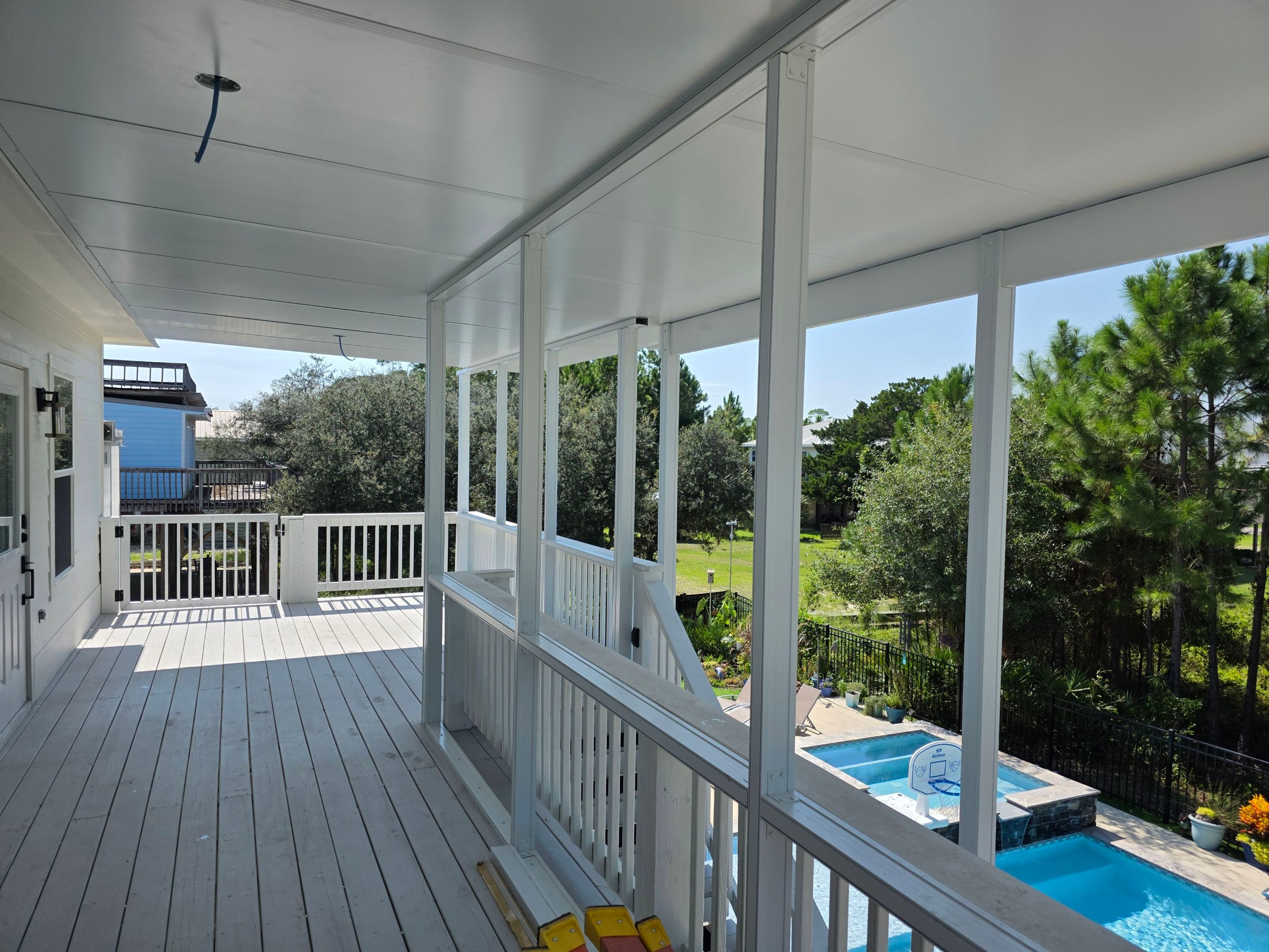 2nd Floor Screen Room by Titan Sunrooms