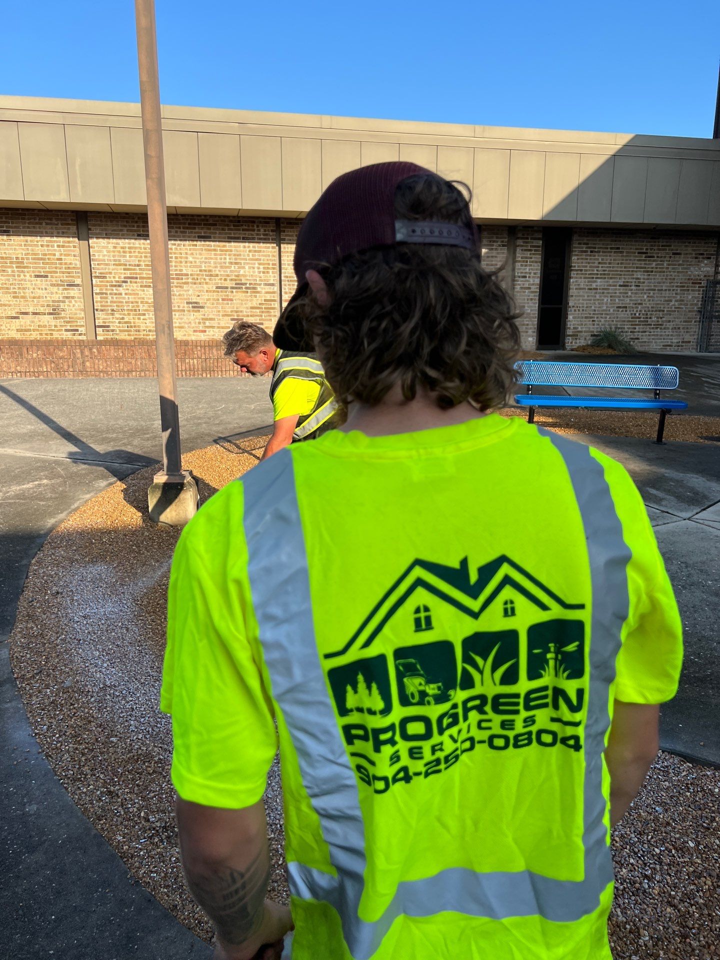 Landscape Install | Keystone Heights HS by ProGreen Services