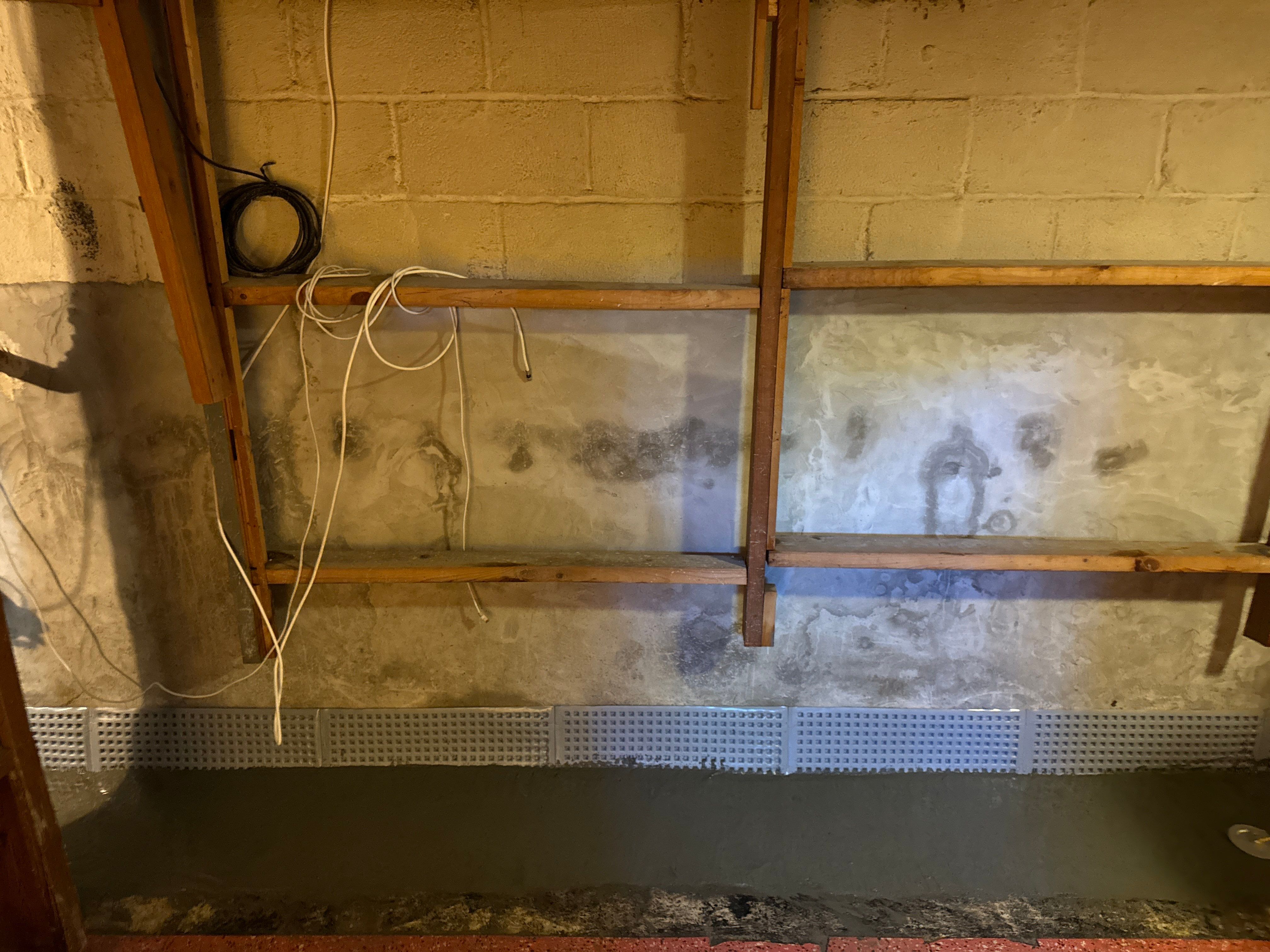 Interior French Drain & Mold Remediation Little Falls NJ by Pure Service Pro, LLC 