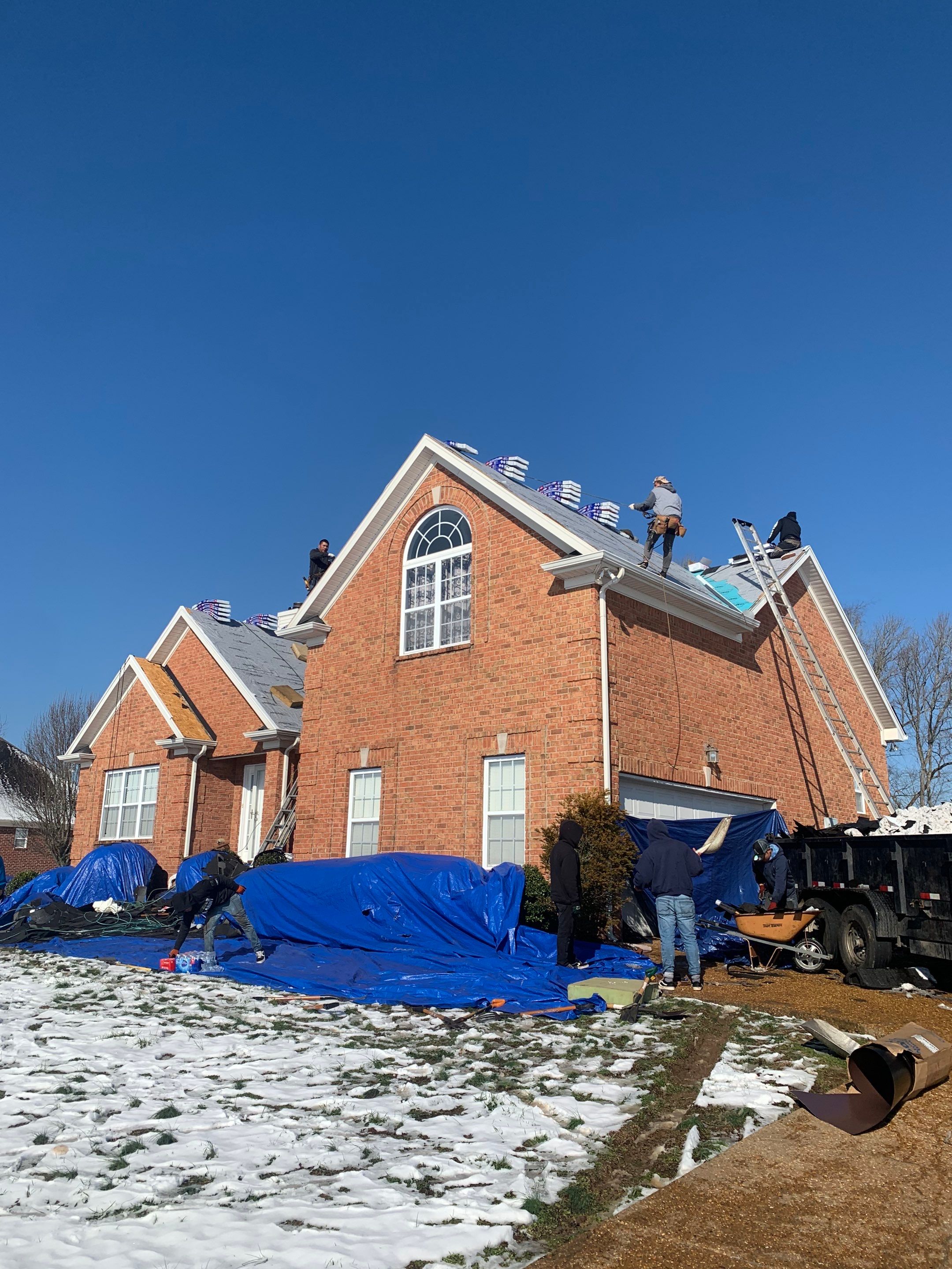 Residential Roofing Installation using GAF HDZ Roofing System  by Undersun Roofing 