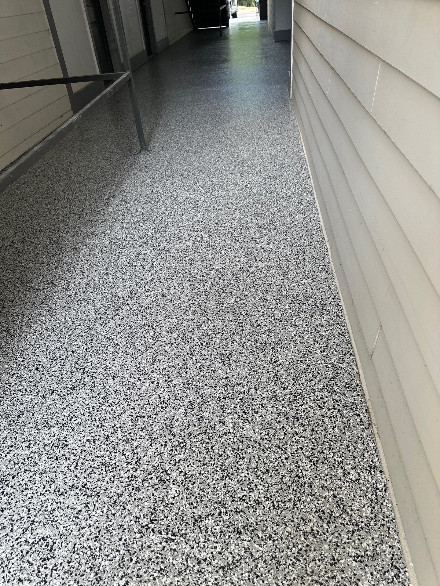 Commercial Floor Coating using Silverton by My Garage Floor Guys