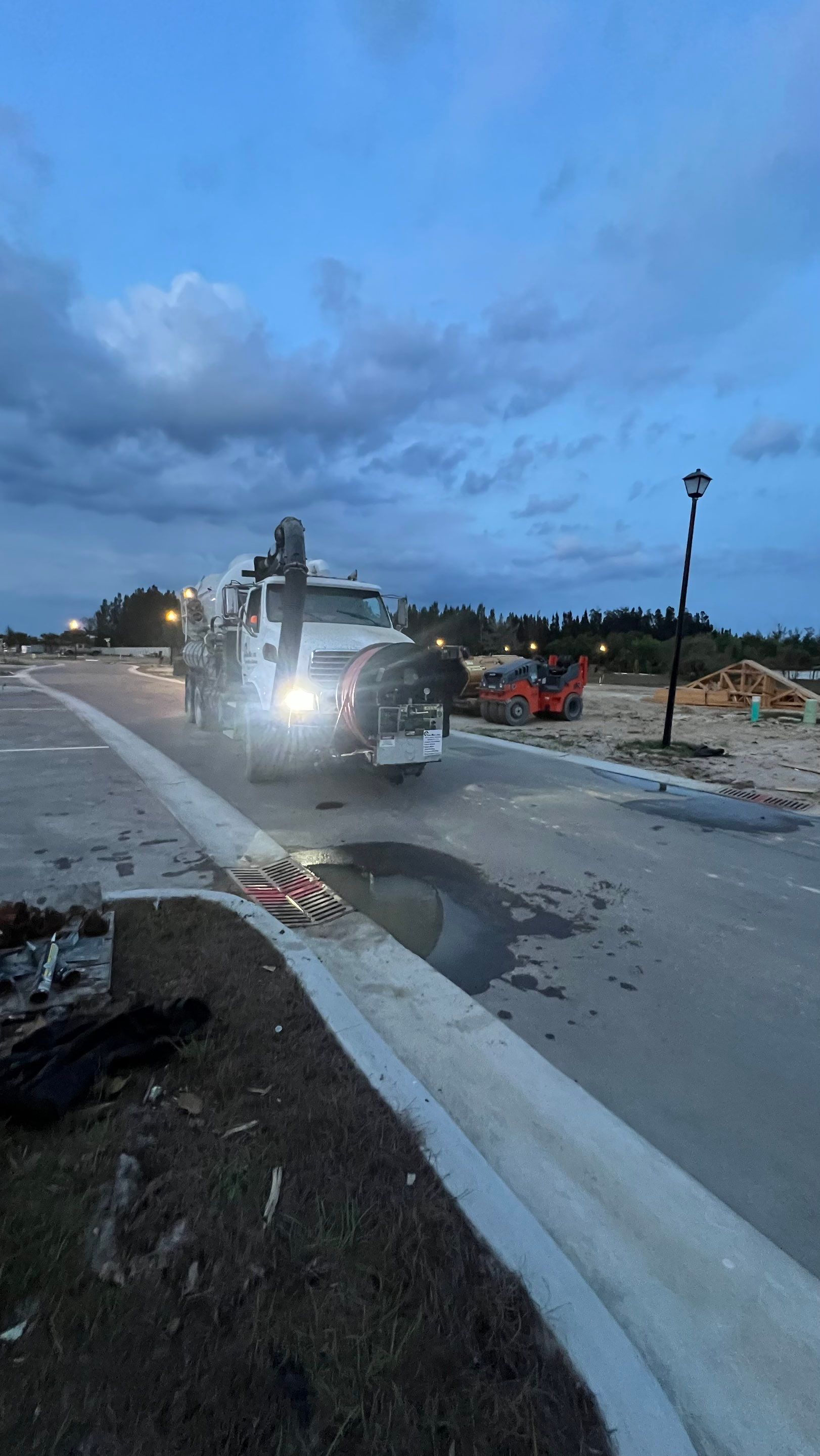 New Community Stormwater System Catch Basin Cleaning by Don Mar, Inc. Storm Water Solutions