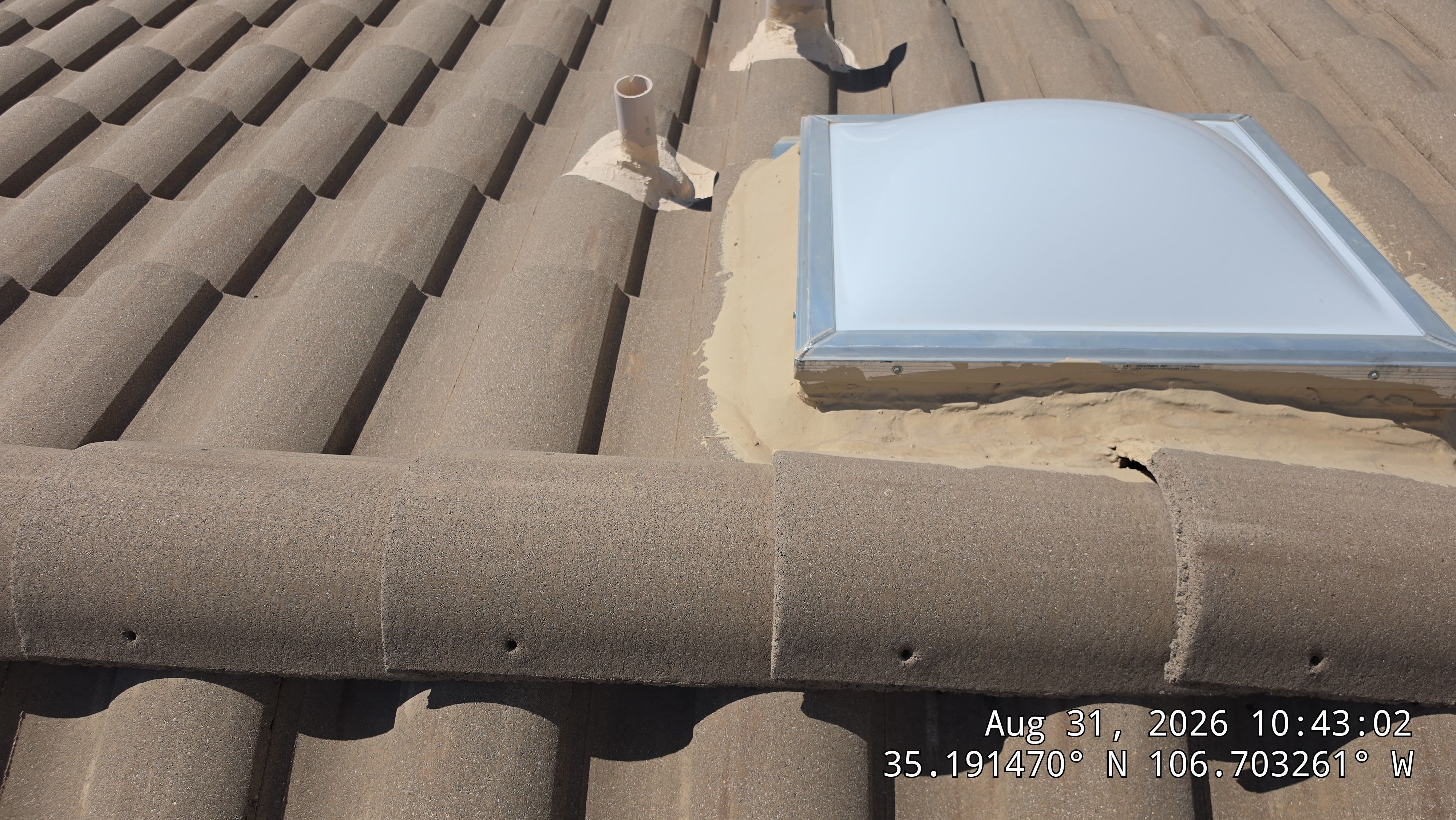 Comprehensive Concrete Tile Roof Underlayment replacement and Vent Sealing in Albuquerque by Doyle Roof Masters Inc