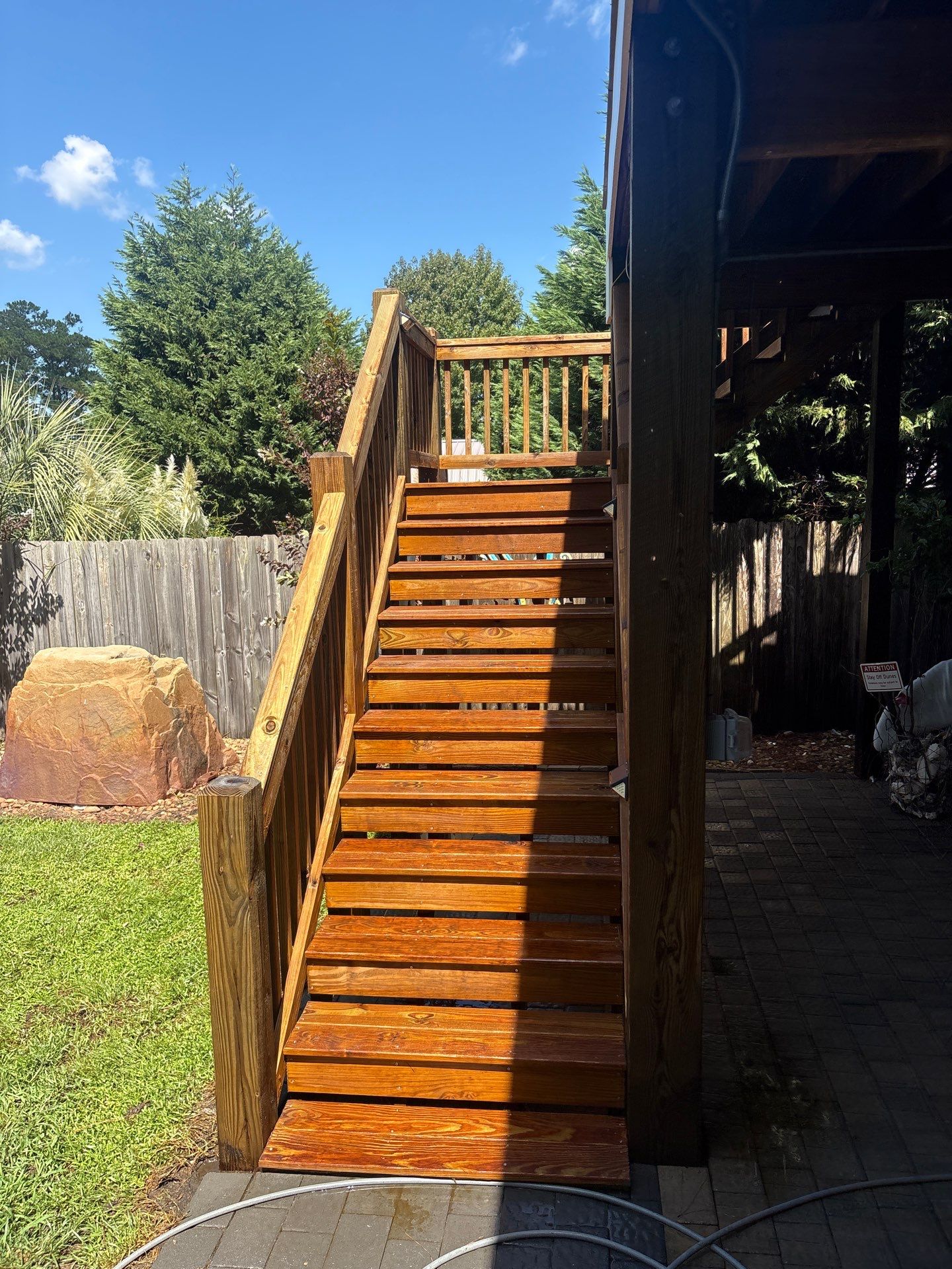 Deck using Wood Sealant by DuraSeal