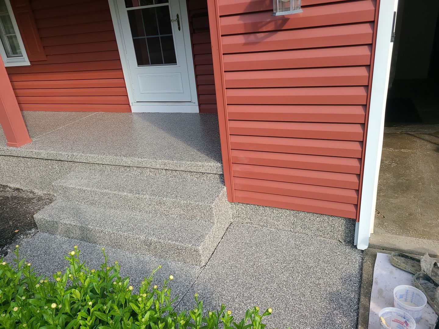 Porch in Silvercreek - Boardman, OH by Alexander Concrete Coatings