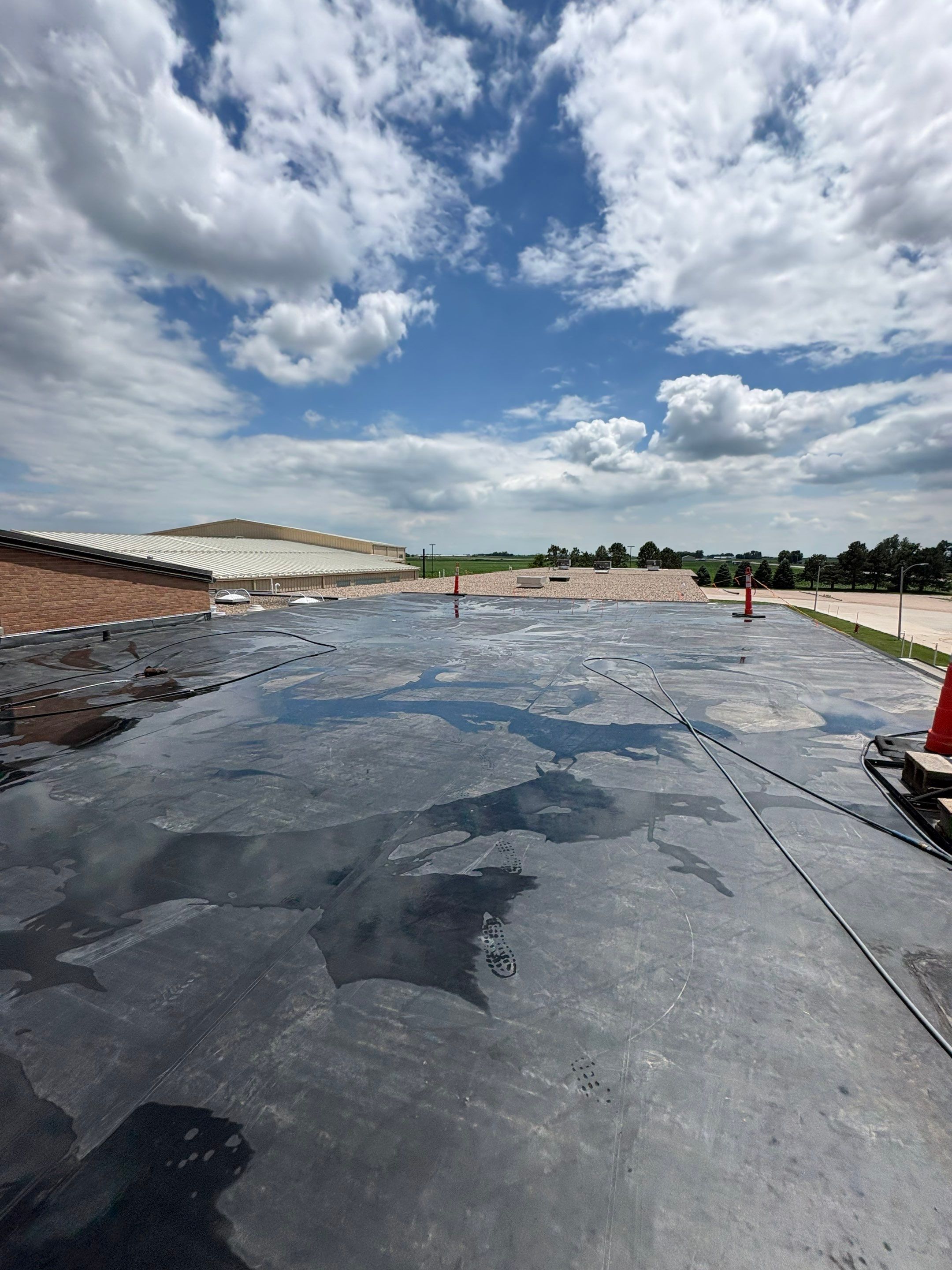 Single-Ply Roofing System – Aquinas Catholic School by Tillotson Enterprises