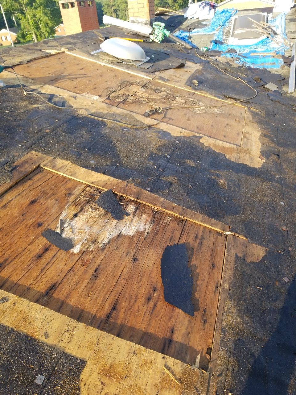 Re-roof by American Roofing NC