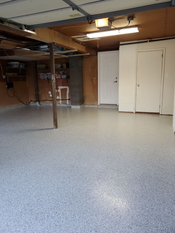 Garage Floor Coating in Mt. Everest by Spectrum Painting, LLC