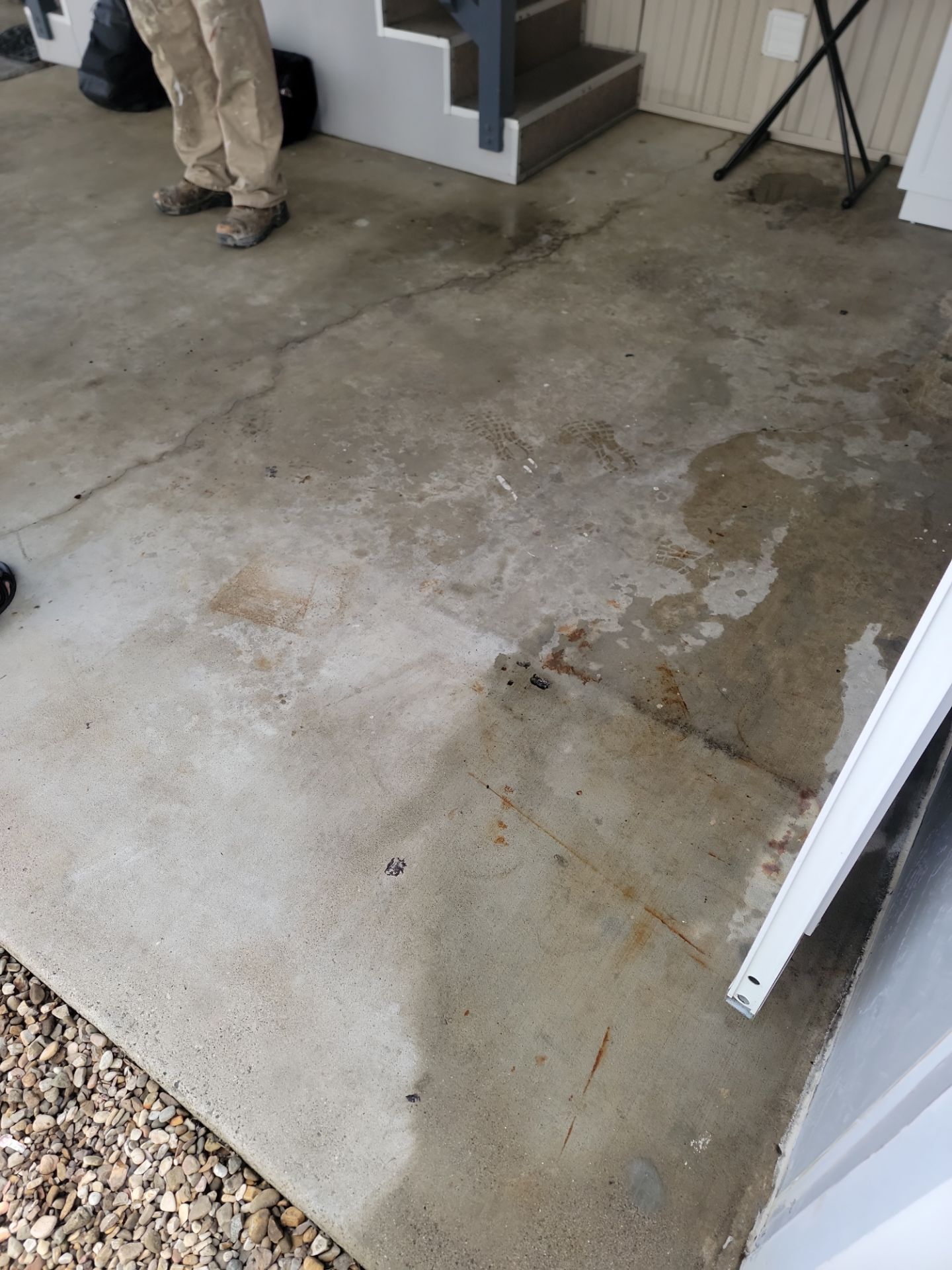 Polyurea Carport and Walkway Concrete Coating in Pismo Beach by MGP Coatings