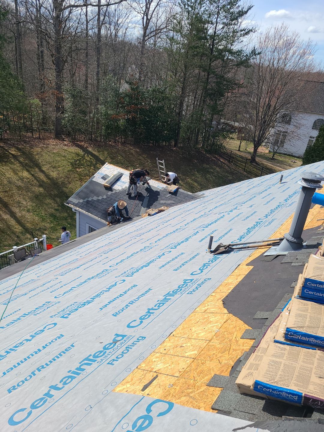 Manassas Landmark Pro Roof in Max Def Charcoal Black by RM Banning, Inc.