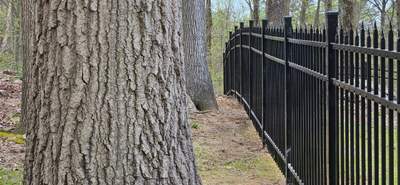 Black Aluminum 3 Rail by Kingdom Fence & Supply