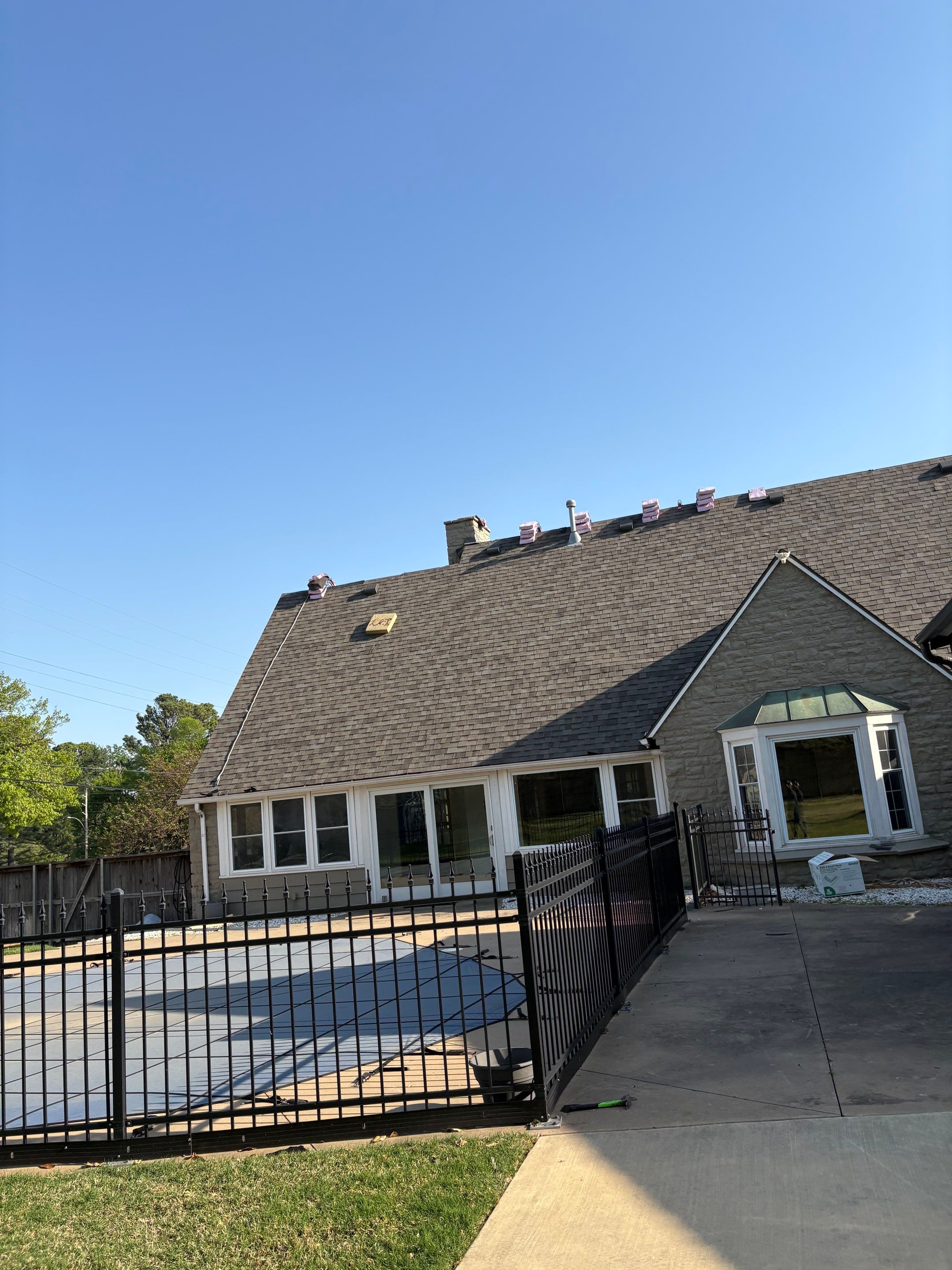 Roof Project in Tulsa by Decor Roofing & Restoration