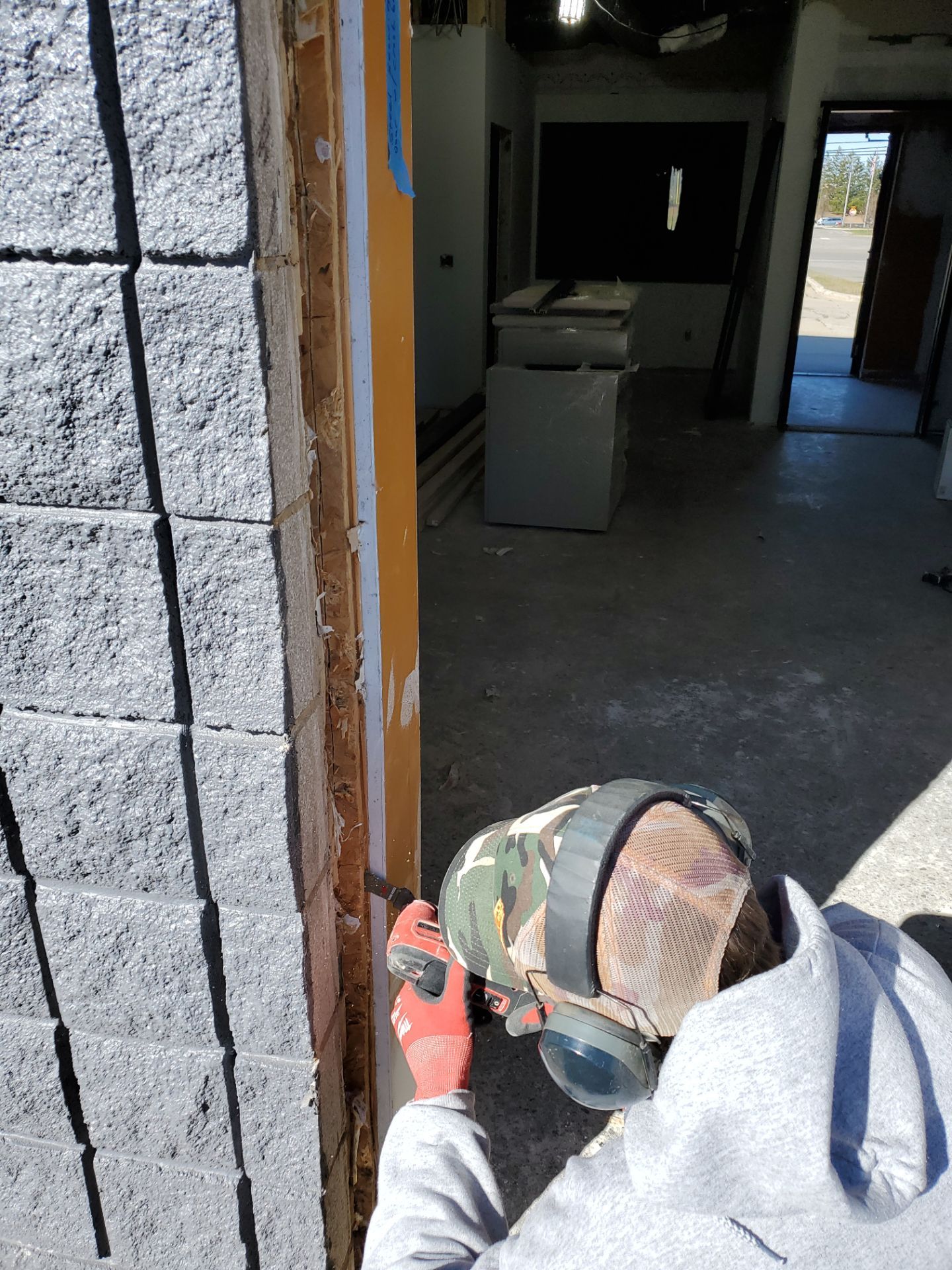 Removal and Installation of Security Door by FBH Architectural Security