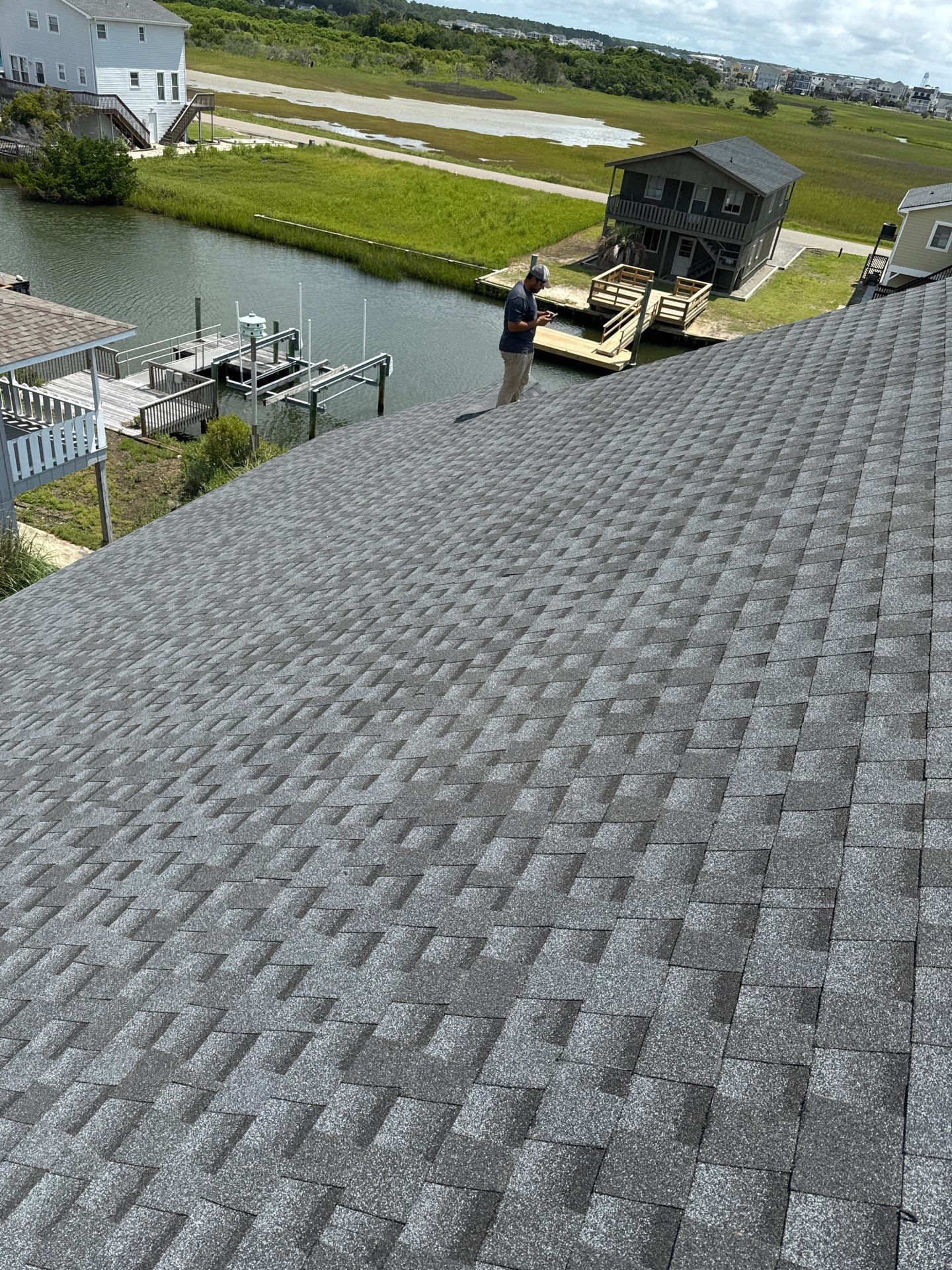 GAF HDZ- Pewter by Linta Roofing
