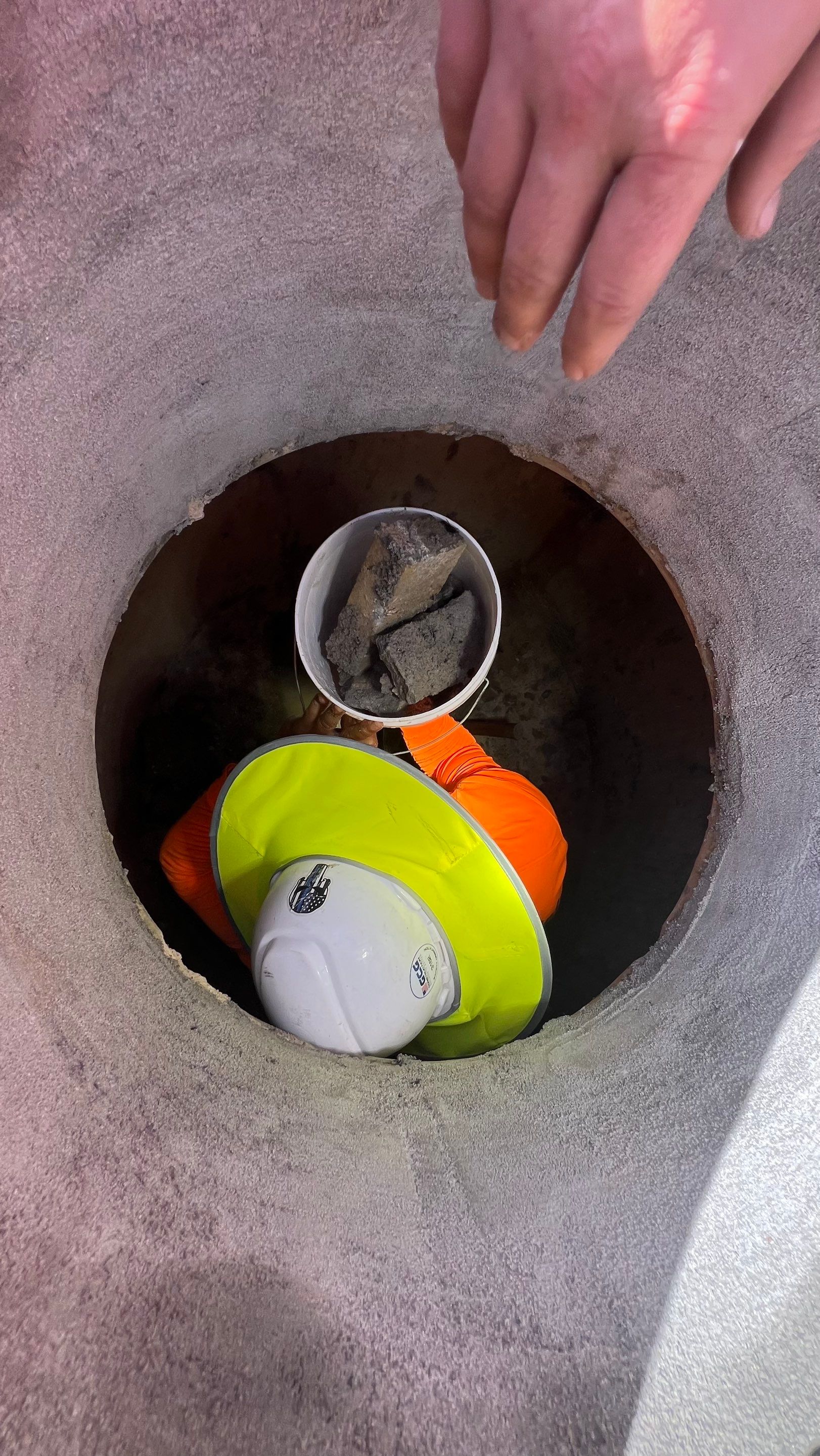 New Commercial Construction Sewer System Cleaning by APS Power & Water