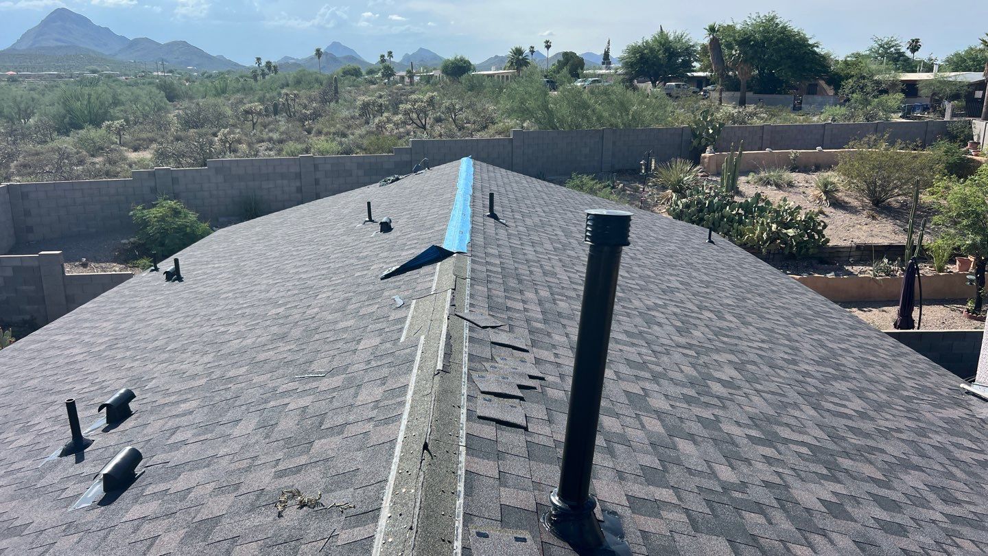 Charcoal Shingles by Reimagine Roofing