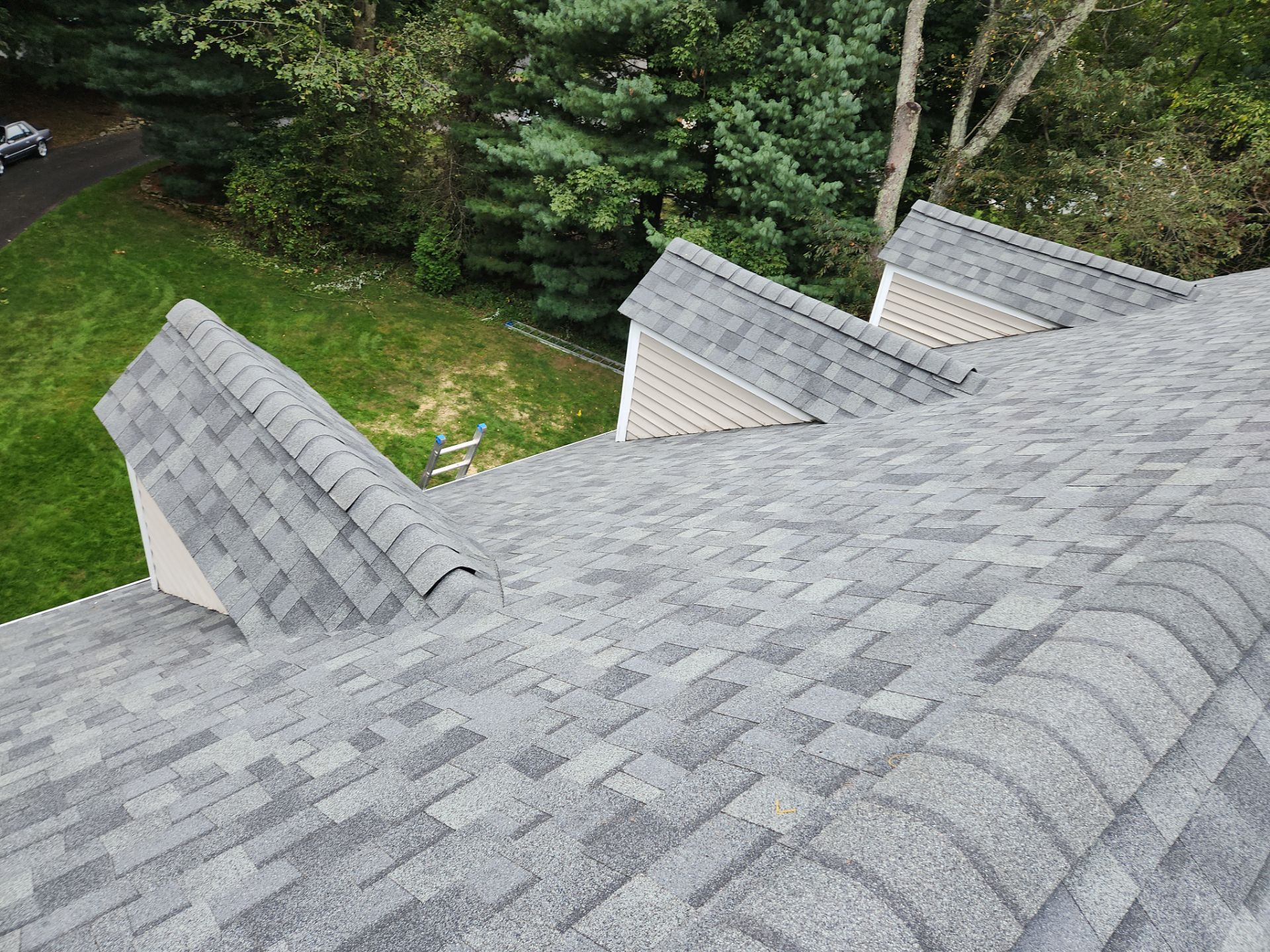 Residential Roofing Installation using Owens Corning TruDefinition Duration - Estate Gray by A Plus Exterior