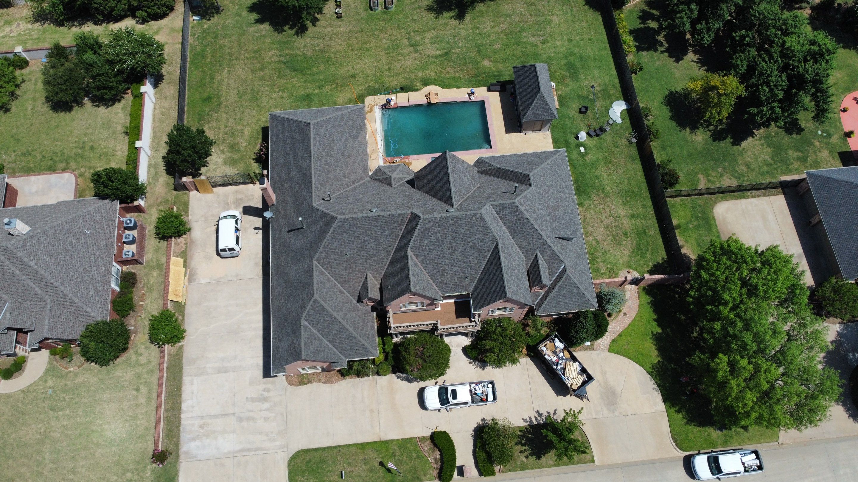 Residential Roof Replacement using CertainTeed Landmark (Weathered Wood) by Sentry Roofing