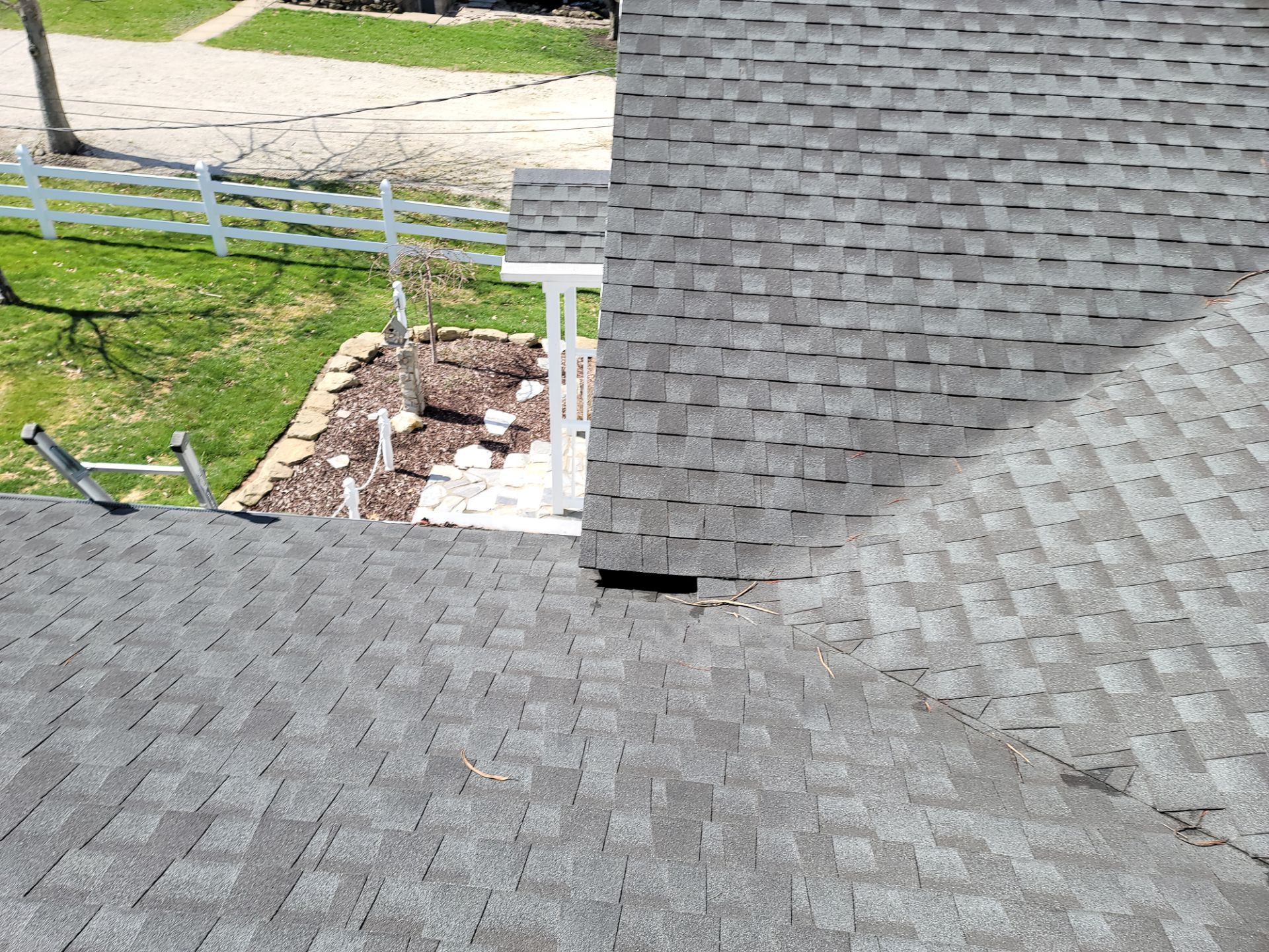 Atlas Pinnacle, Black Shadow, Drip Edge, Color, White by Eagle Eye Roofing