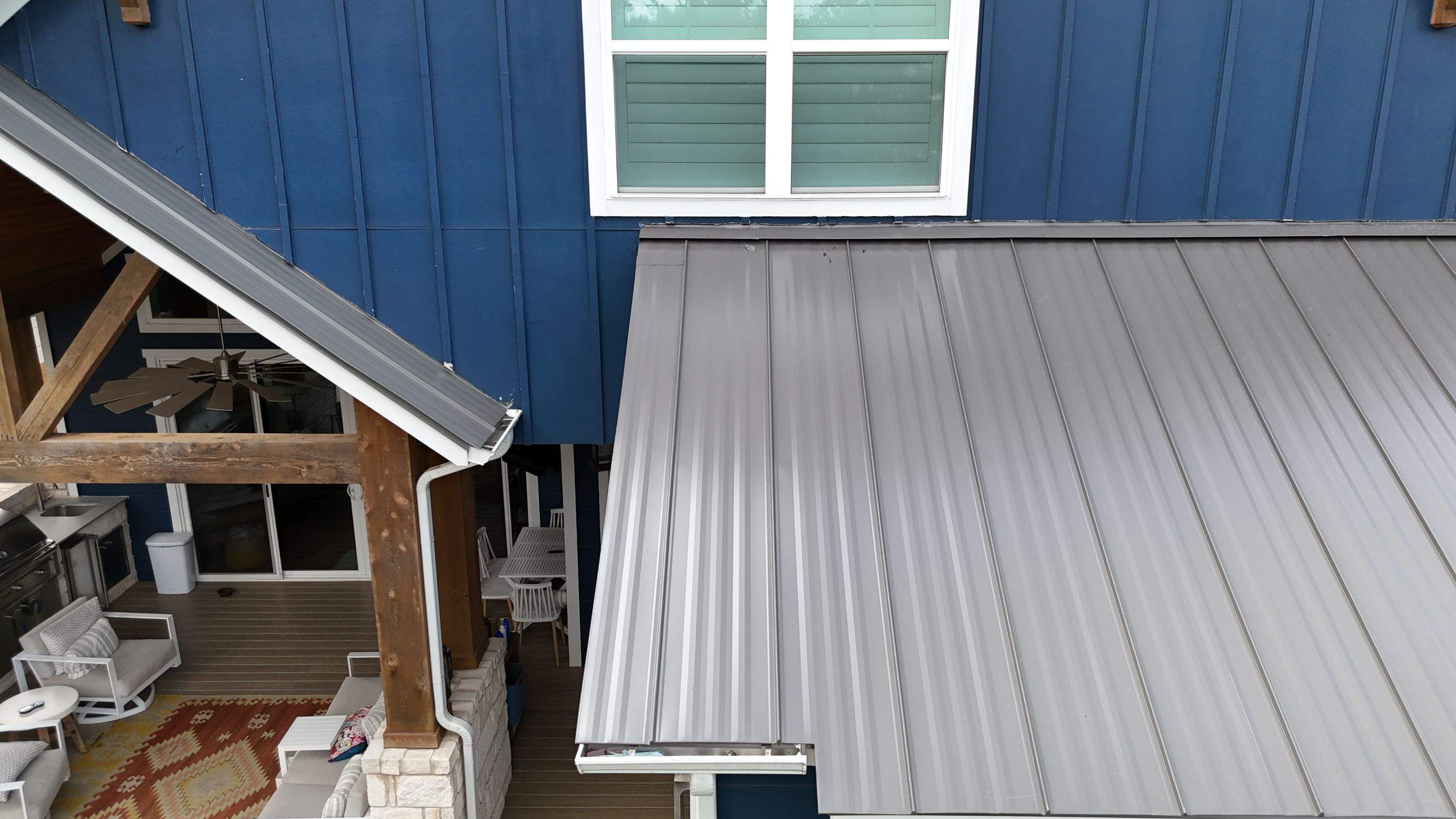Charcoal Grey - L&A Metals LLC Type FF100, Hidden fastener/Standing Seam by RoofsOnly.com