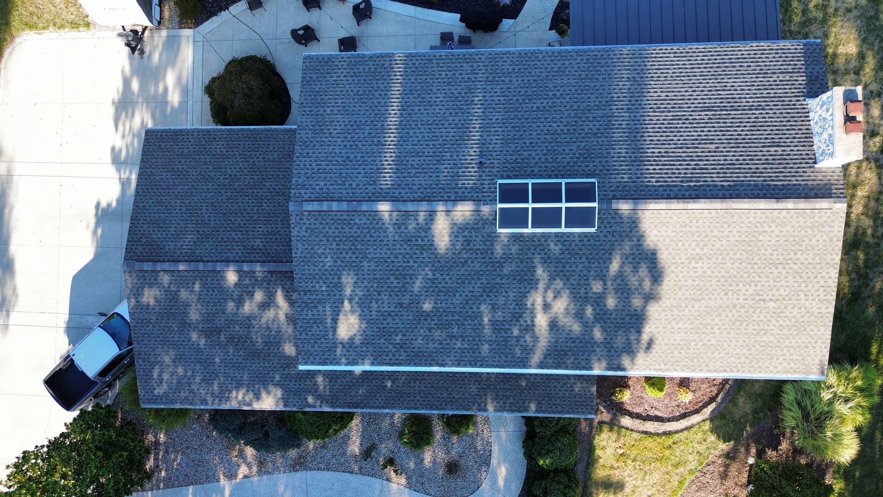 Residential Roofing Installation using Timberline HDZ Shingles - Weathered Wood by RoofX 