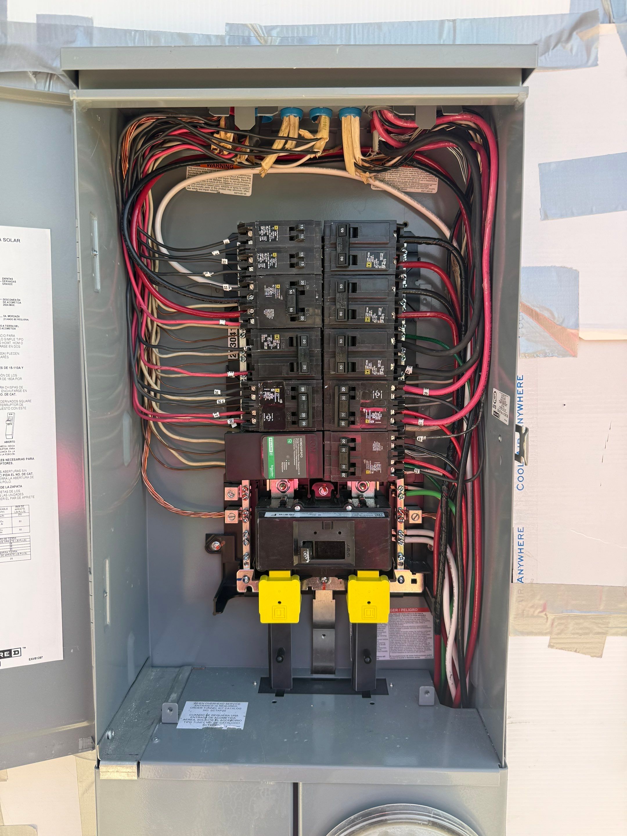 Residential Solar Array and Dual Tesla Powerwall Storage in Corona by VIBE SOLAR