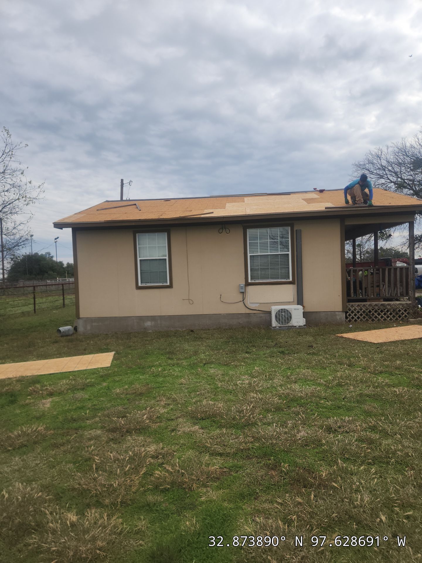 Project in Weatherford by Lonestar Roofing and Restoration LLC.